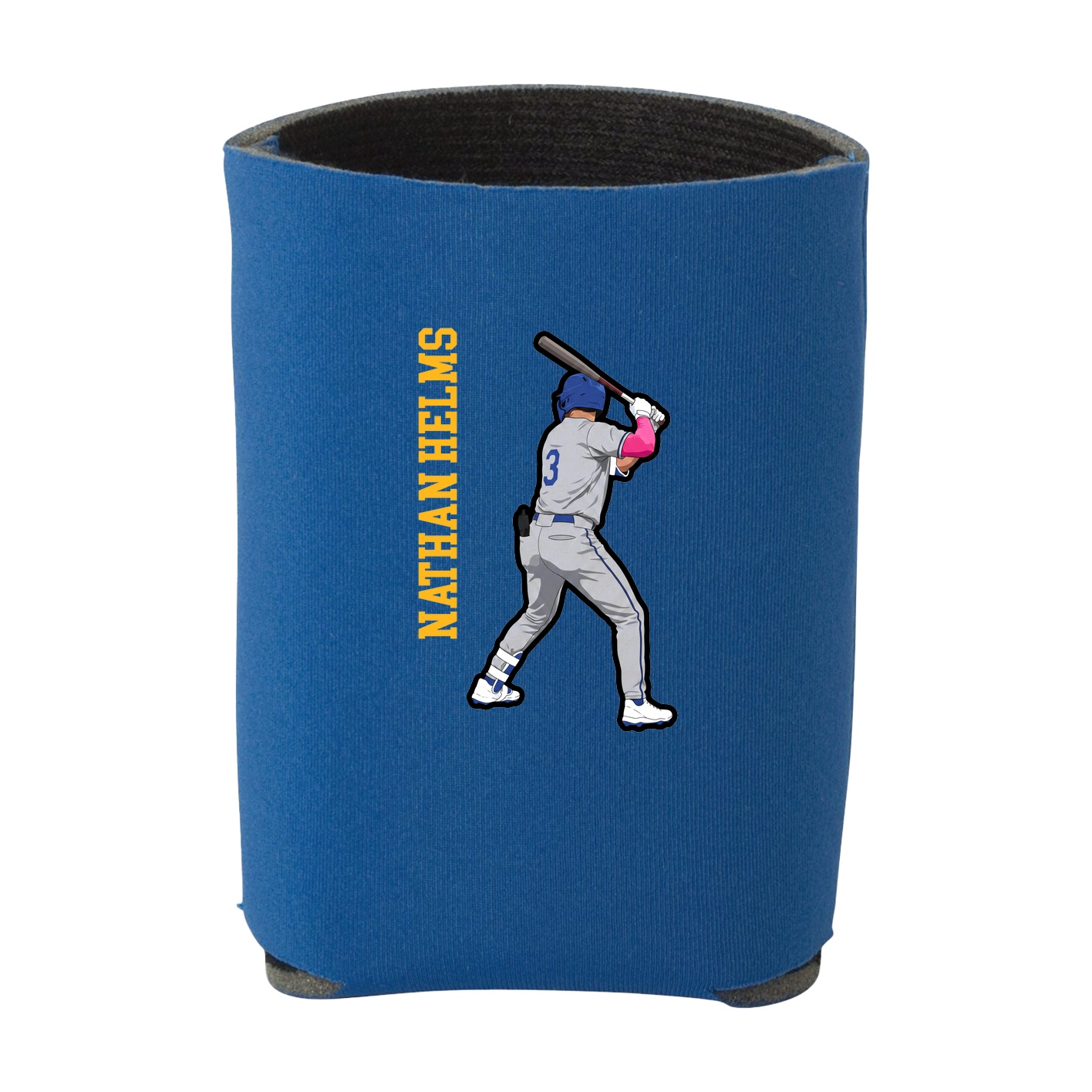 Can Holder — Name Vertical in Royal