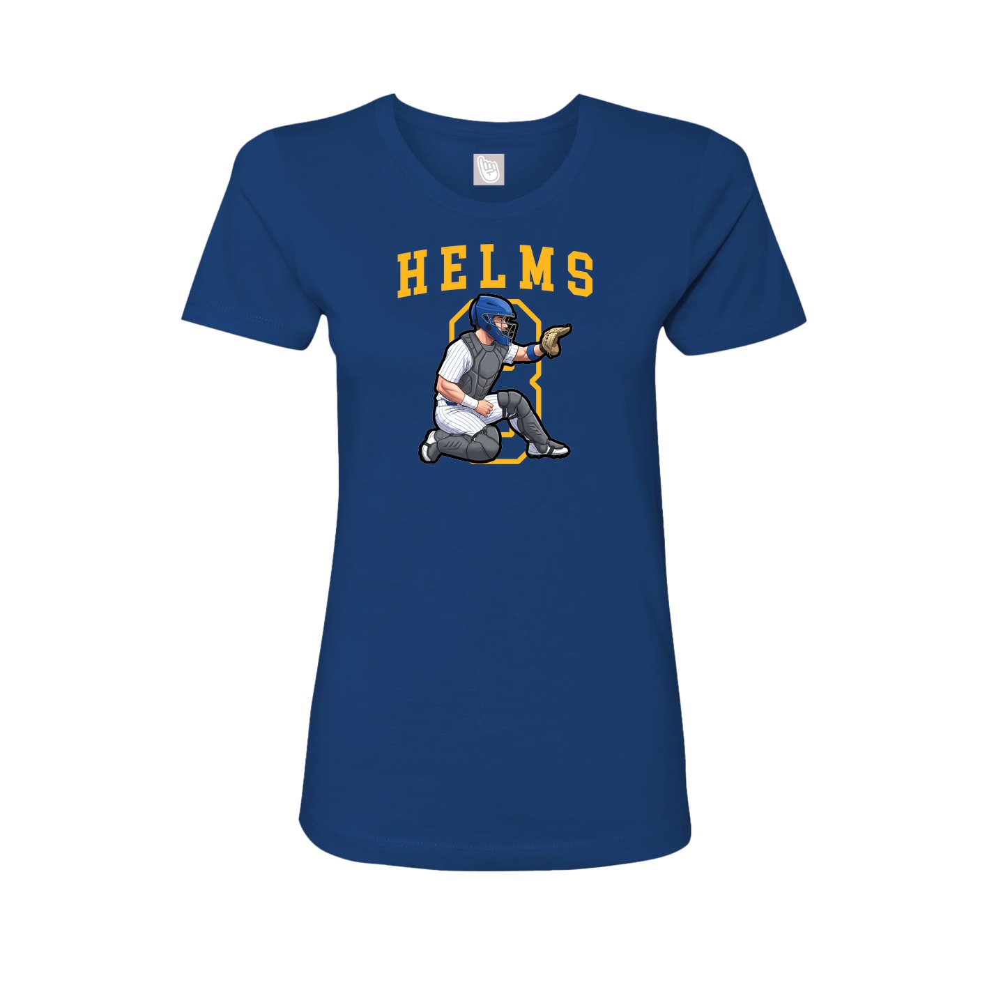 Fitted Women's Tee — Shirsey in Royal