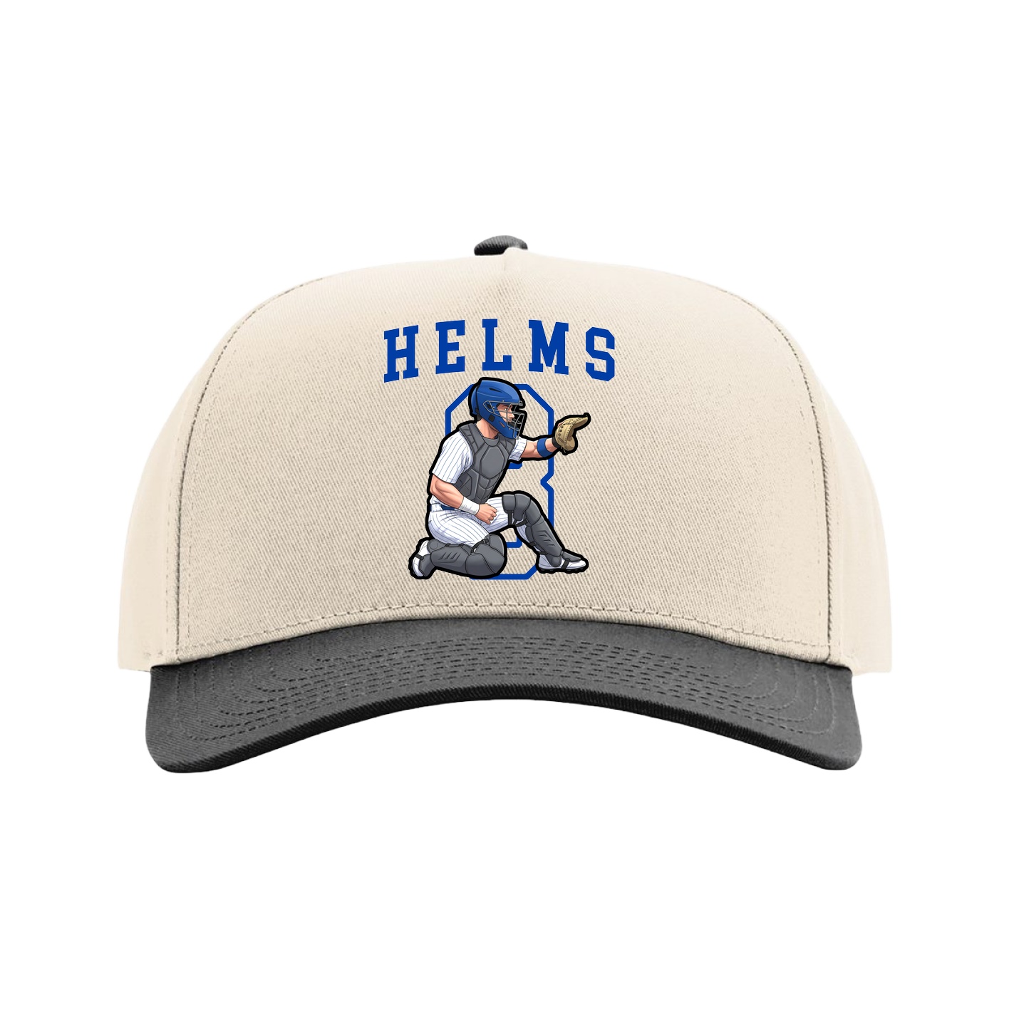 Full Fabric Five-Panel Champ Cap