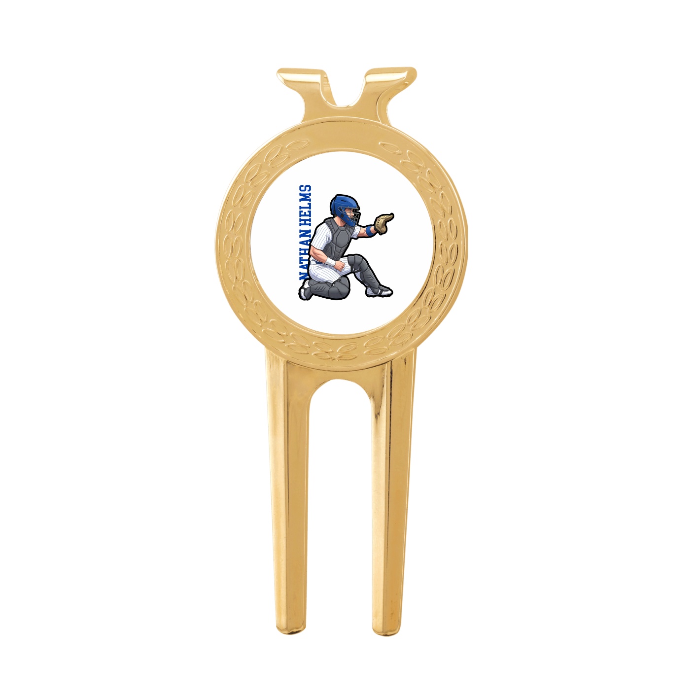 Divot Tool with Ball Marker — Name Vertical in Classic