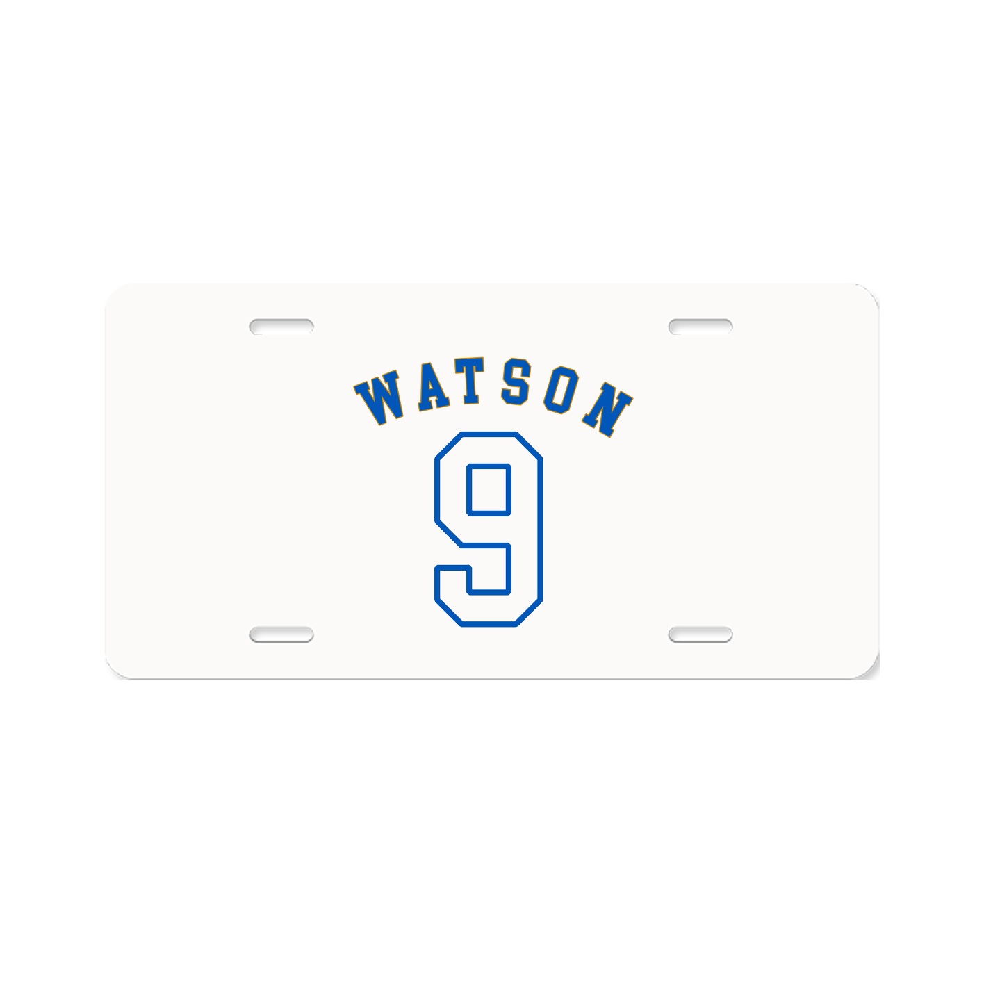 License Plate — Shirsey Arch in Classic