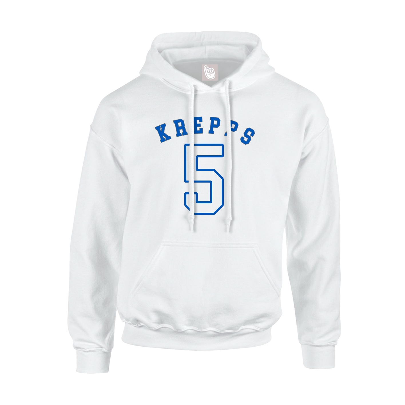 Youth Hoodie — Shirsey Arch in White