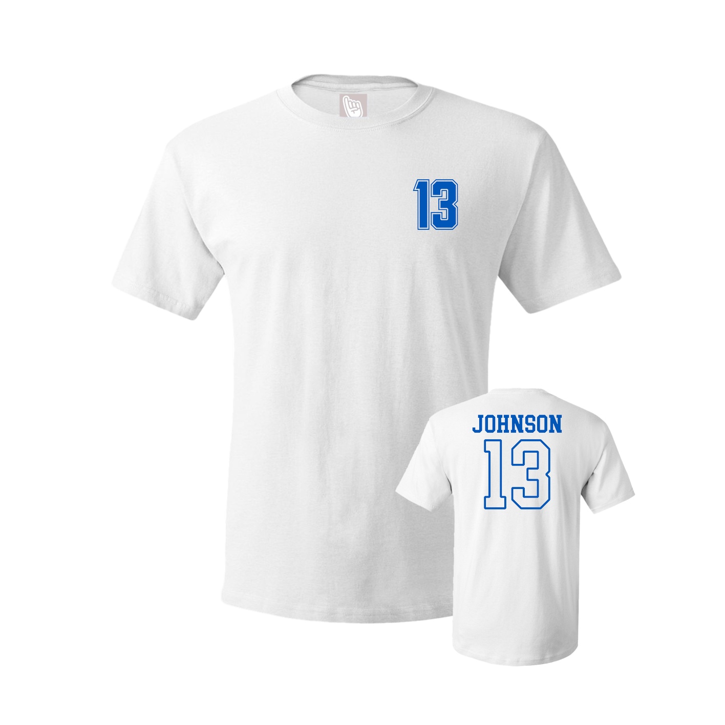 Tee — Chest Back in White