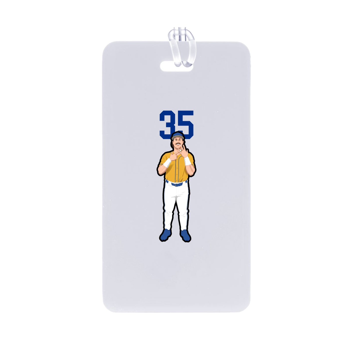 Bag Tag — Number Top in Classic