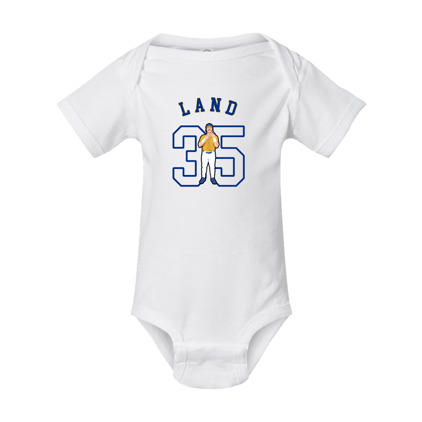 Baby Onesie — Shirsey Arch in White