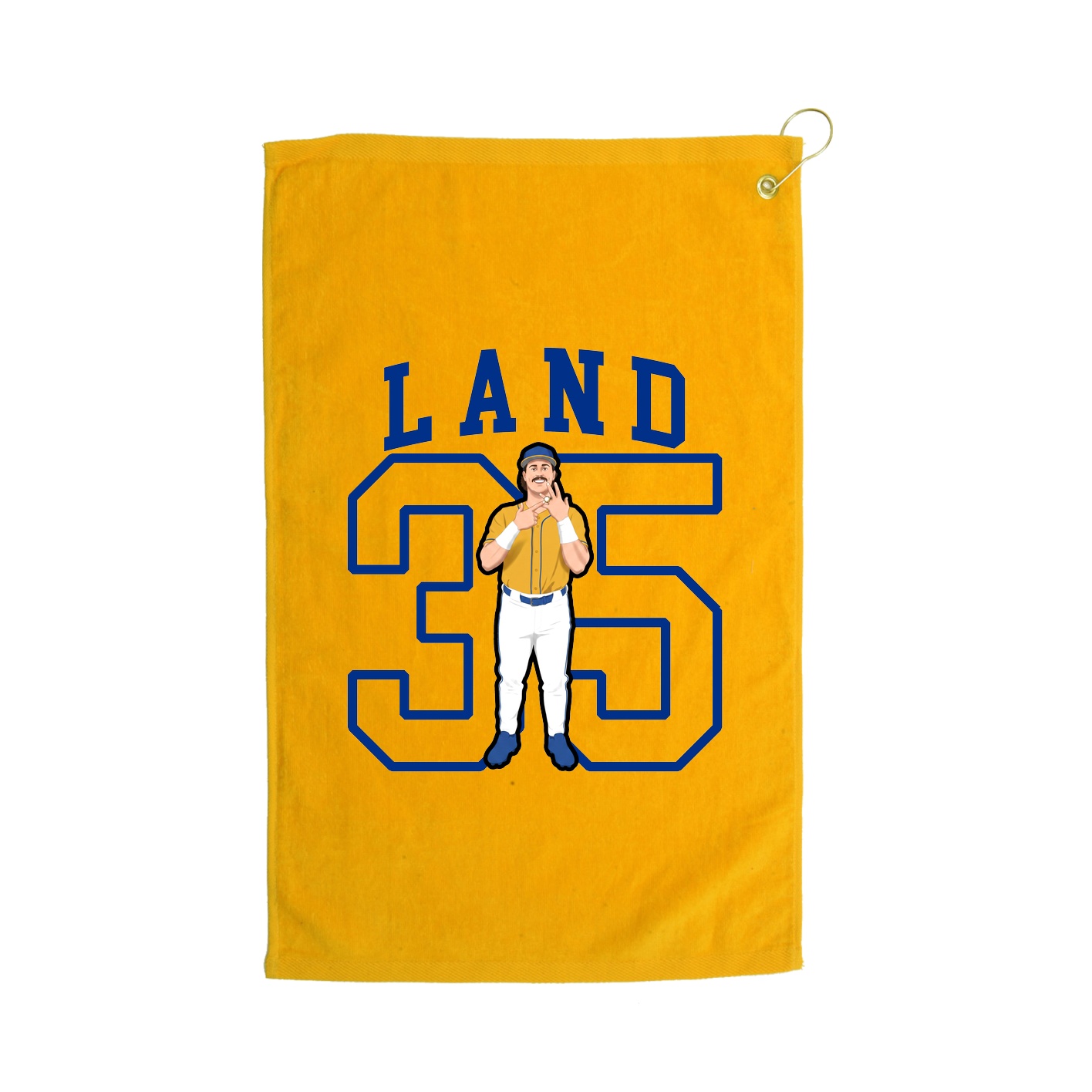 Golf Towel — Shirsey in Gold