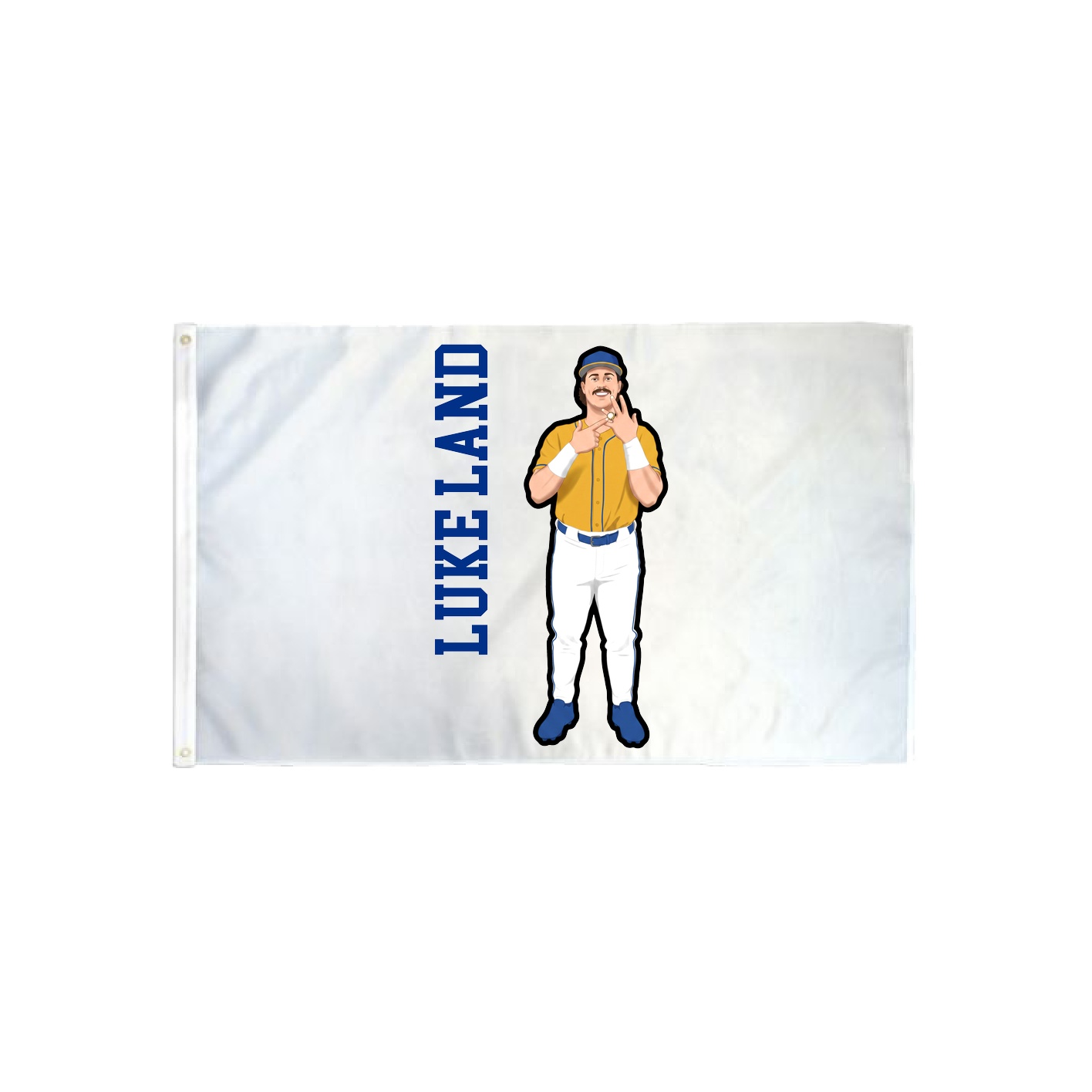 3x5 Flag — Name Vertical in Classic