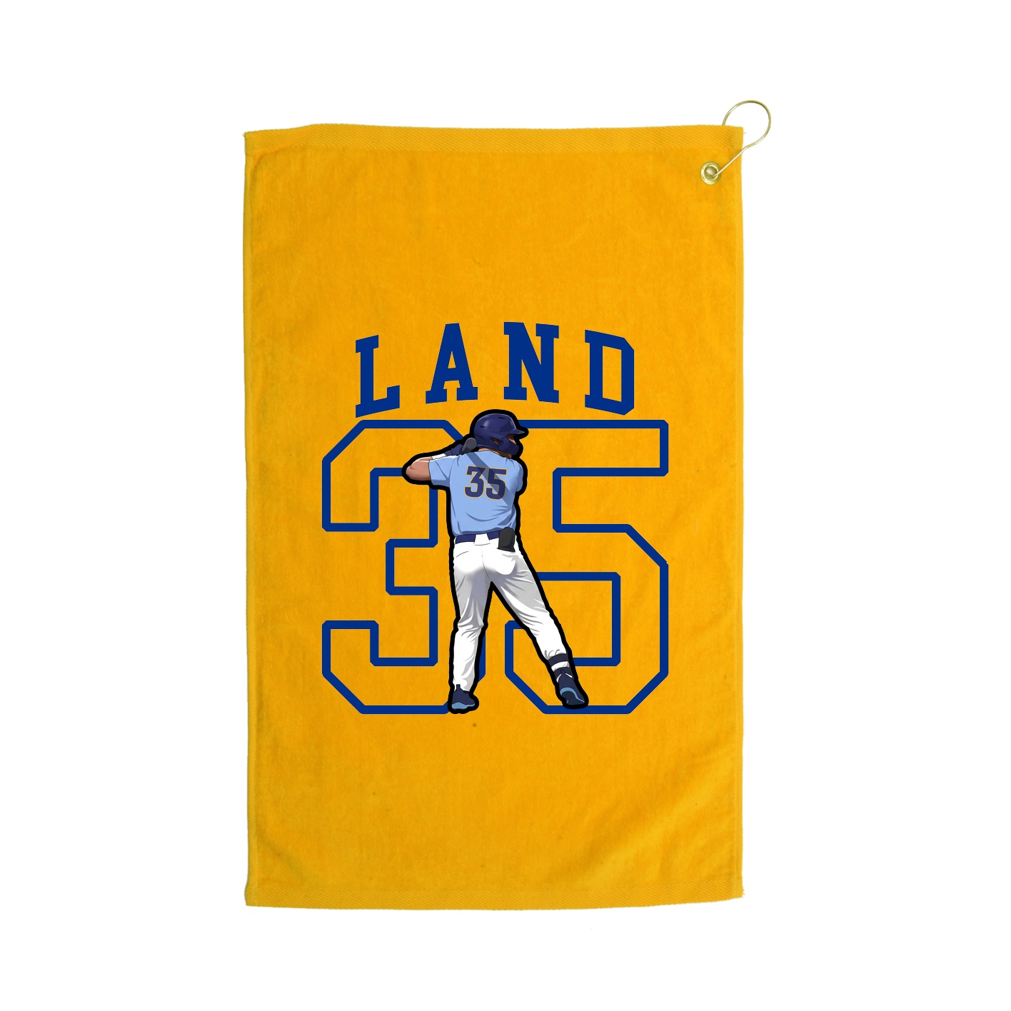 Golf Towel — Shirsey in Gold