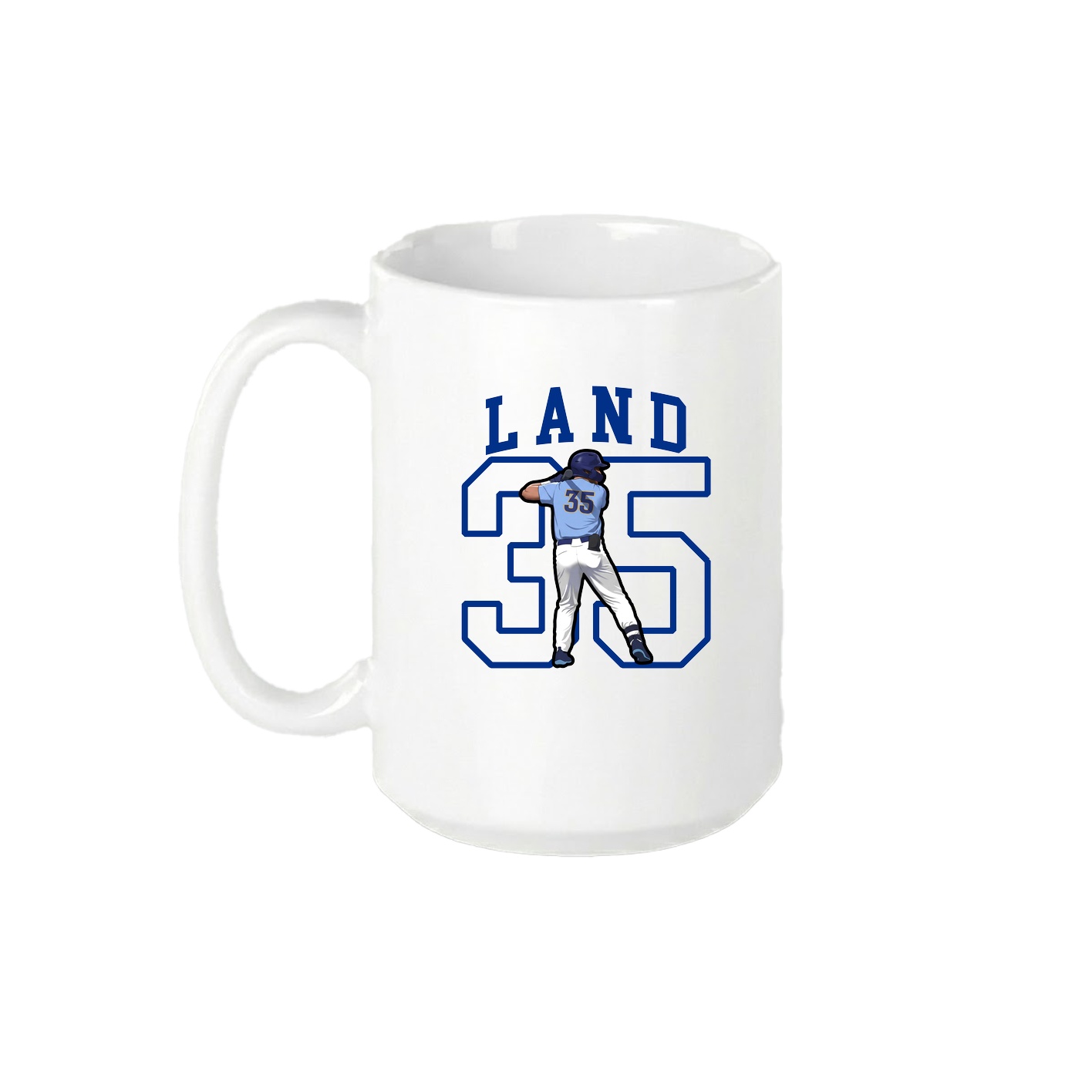 15oz Coffee Mug — Shirsey in White