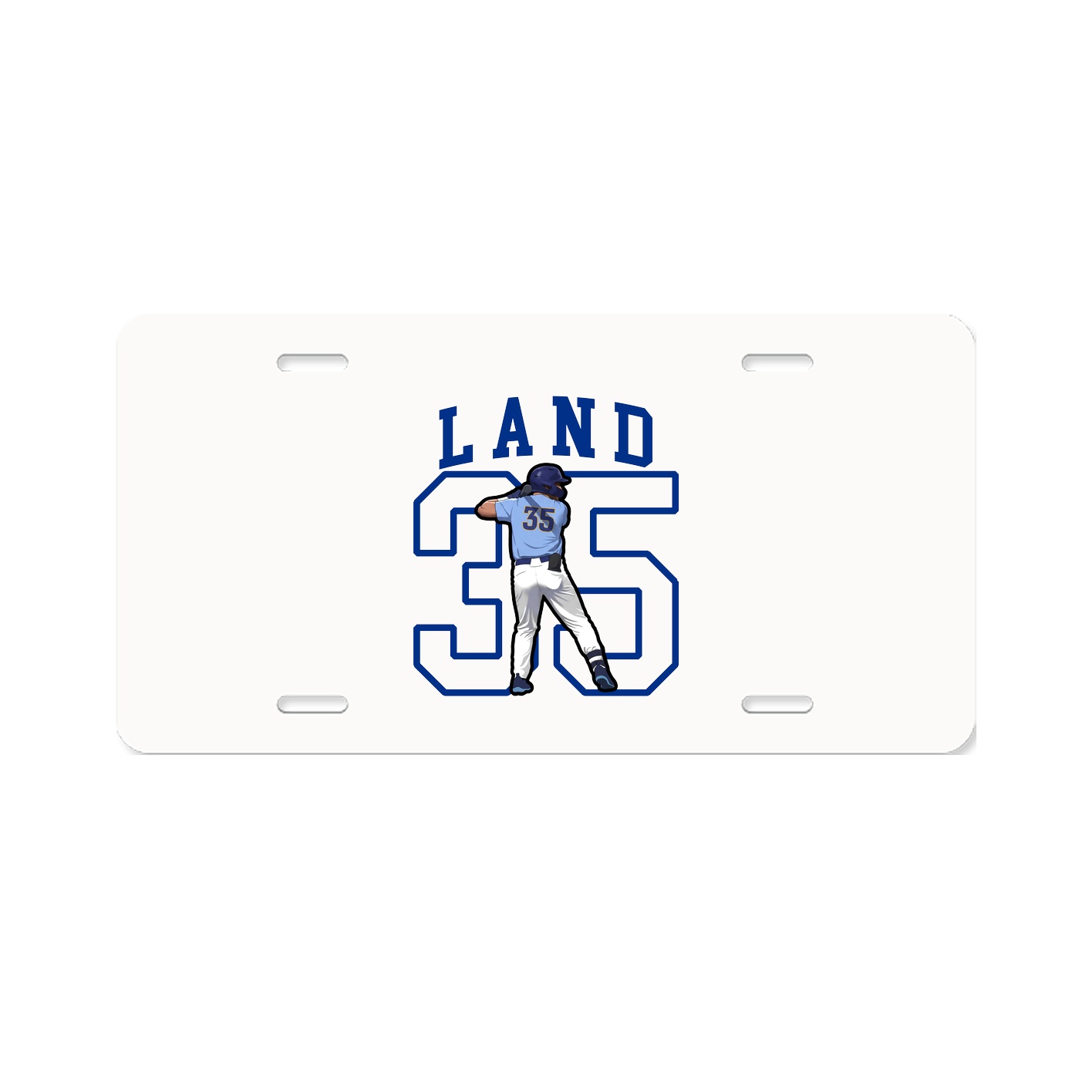 Aluminum License Plate