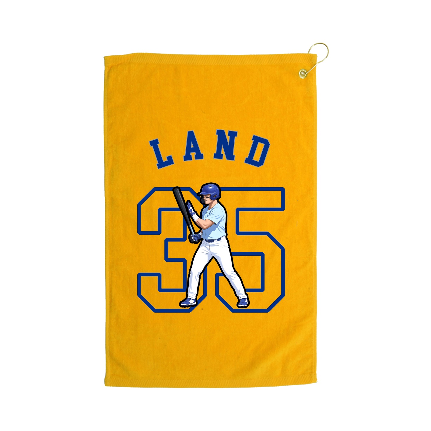 Golf Towel — Shirsey Arch in Gold