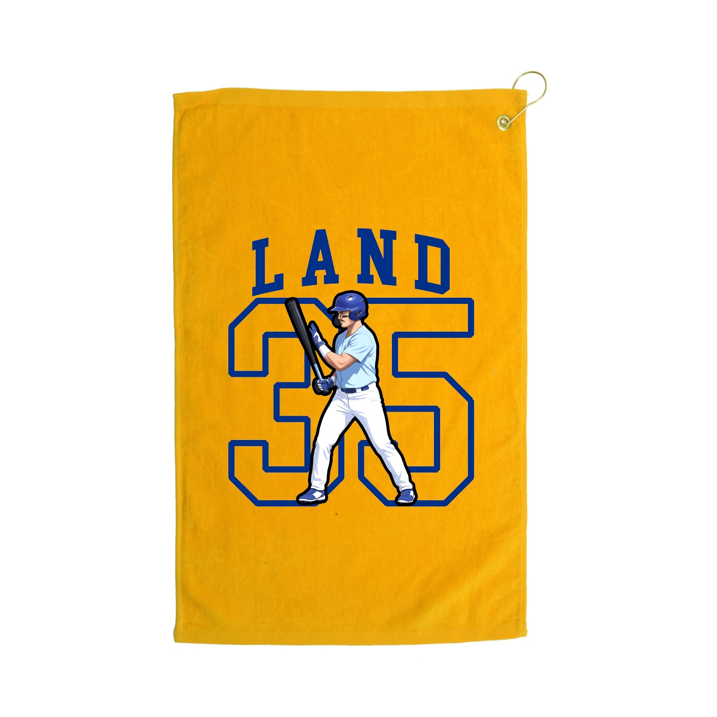 Golf Towel — Shirsey in Gold