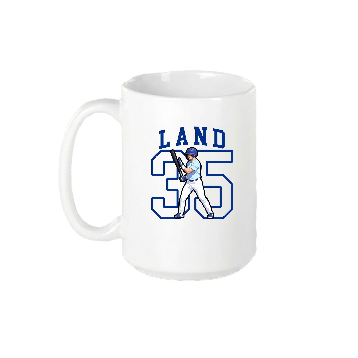 15oz Coffee Mug — Shirsey in White