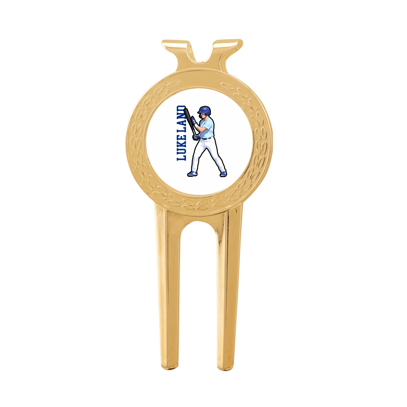 Divot Tool with Ball Marker — Name Vertical in Classic