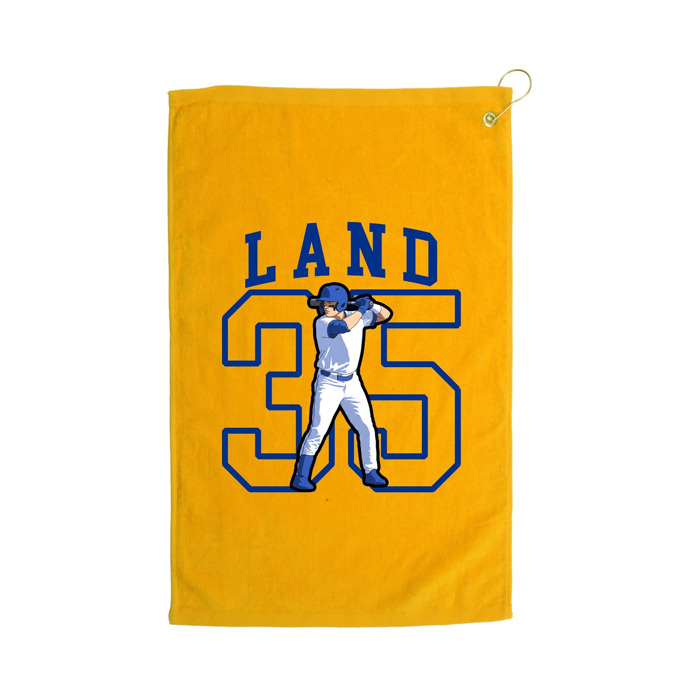 Golf Towel — Shirsey in Gold