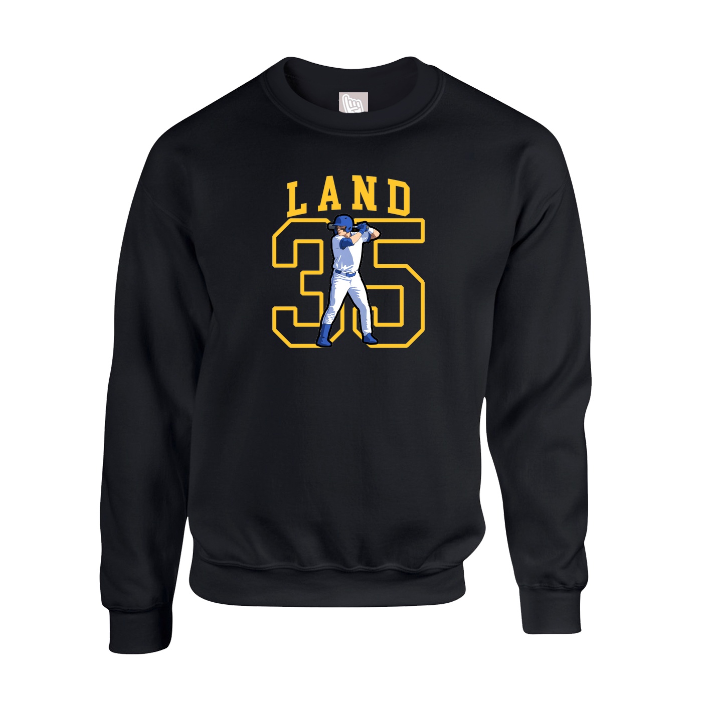 Fleece Crew — Shirsey in Black