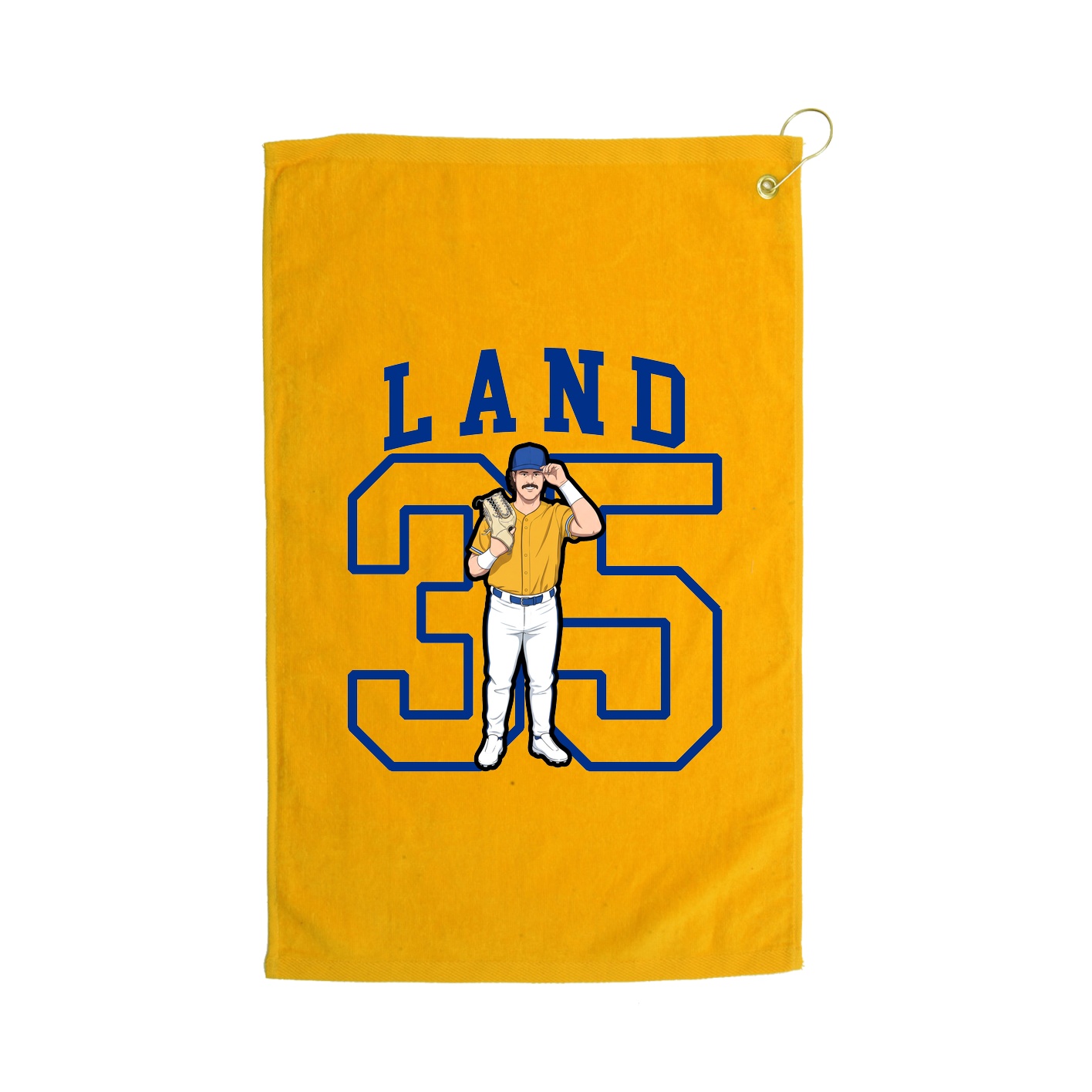Golf Towel — Shirsey in Gold