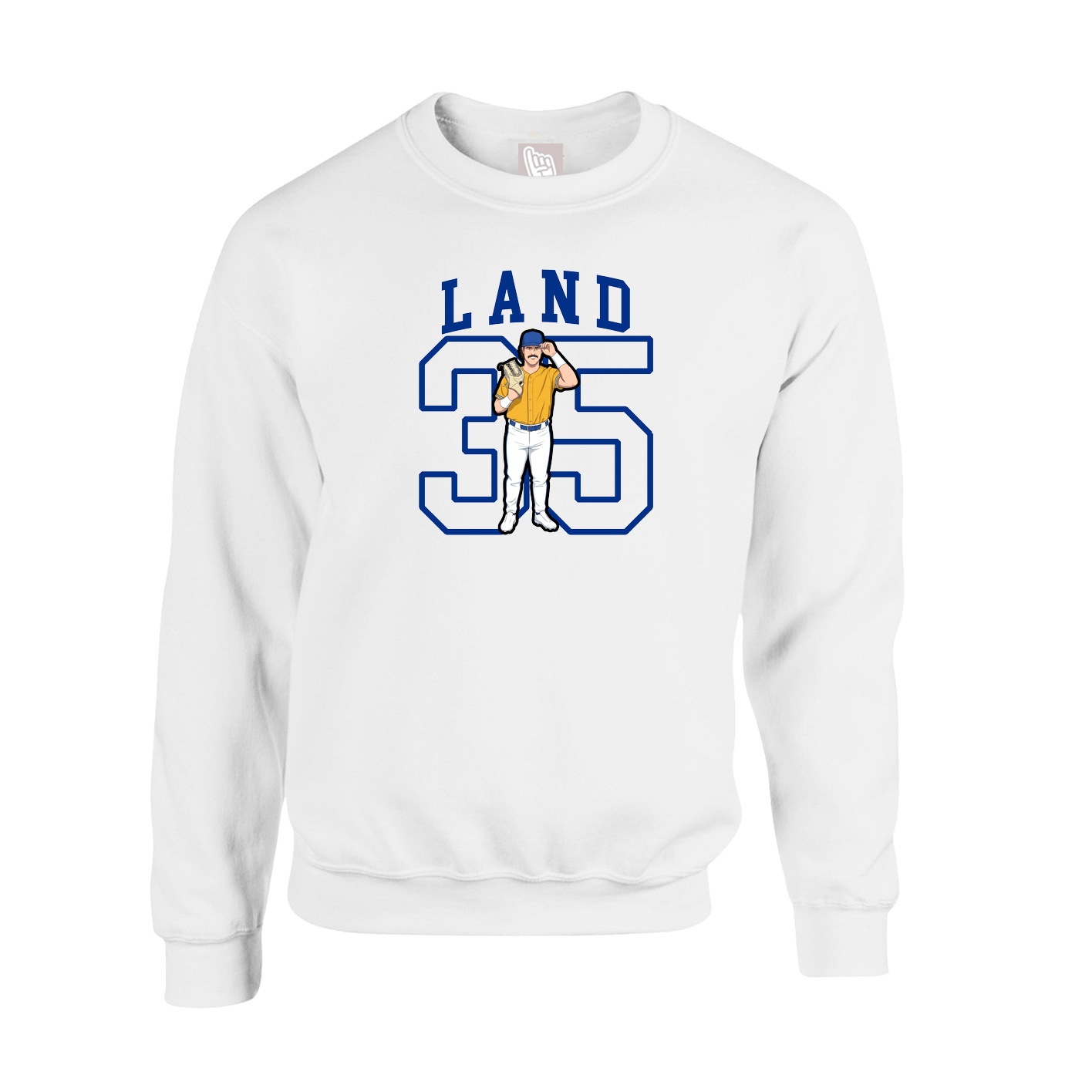 Fleece Crew — Shirsey in White