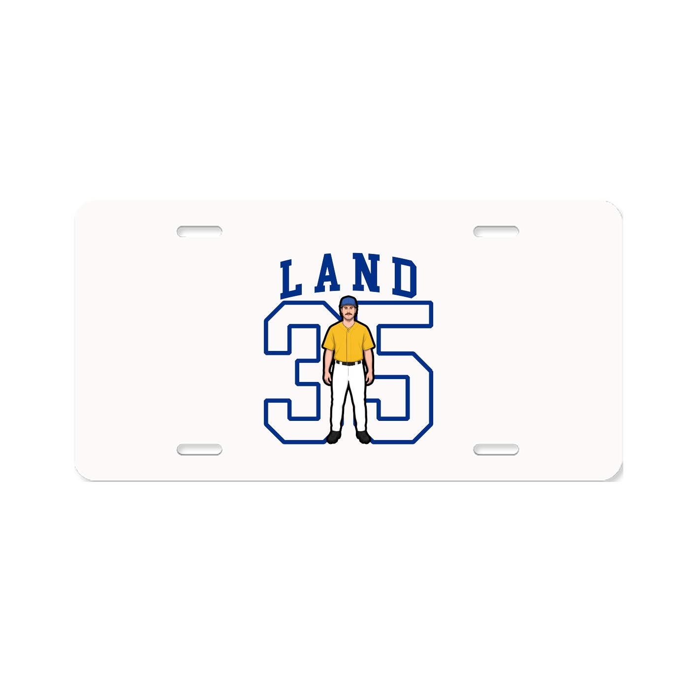 License Plate — Shirsey in Classic