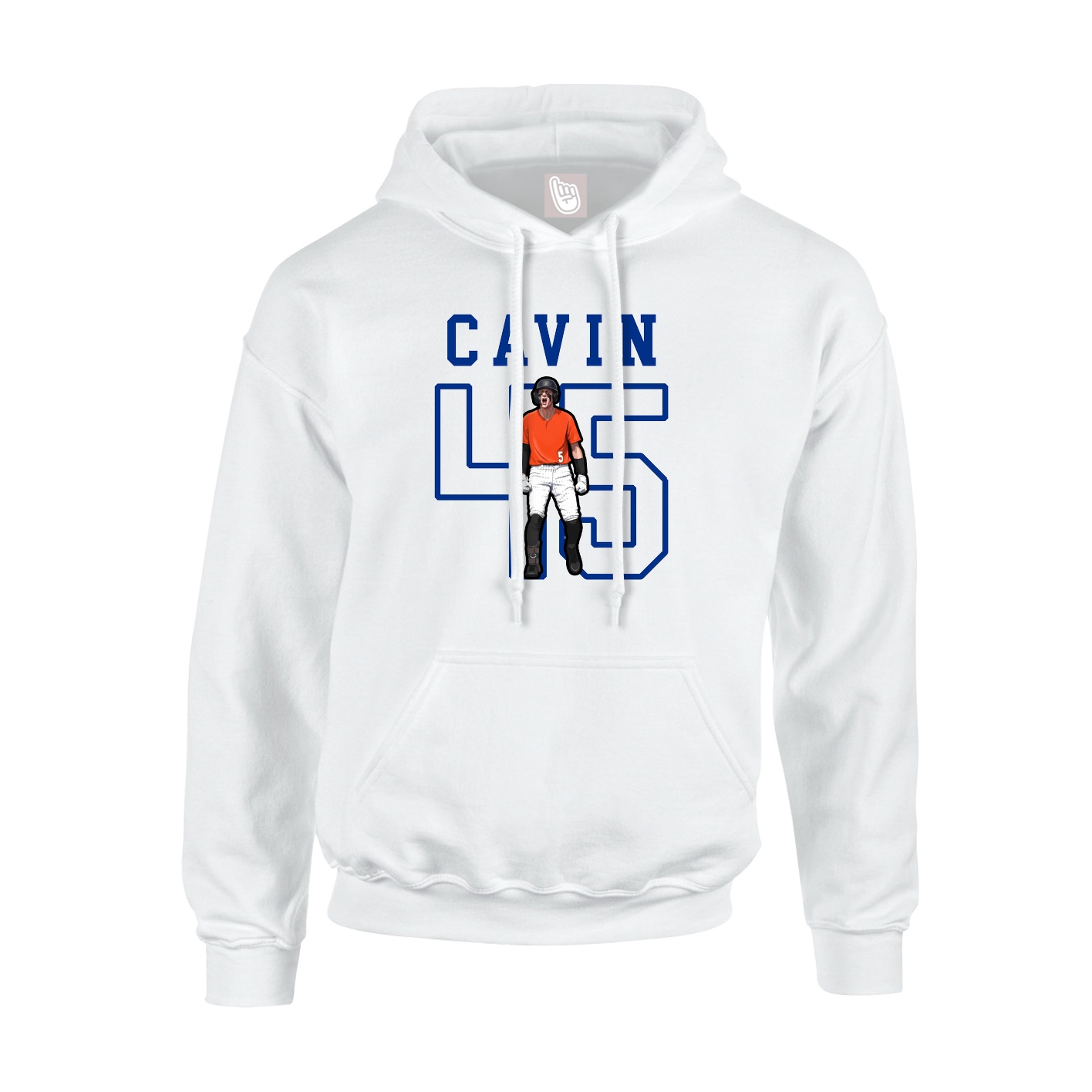 Hoodie — Shirsey in White