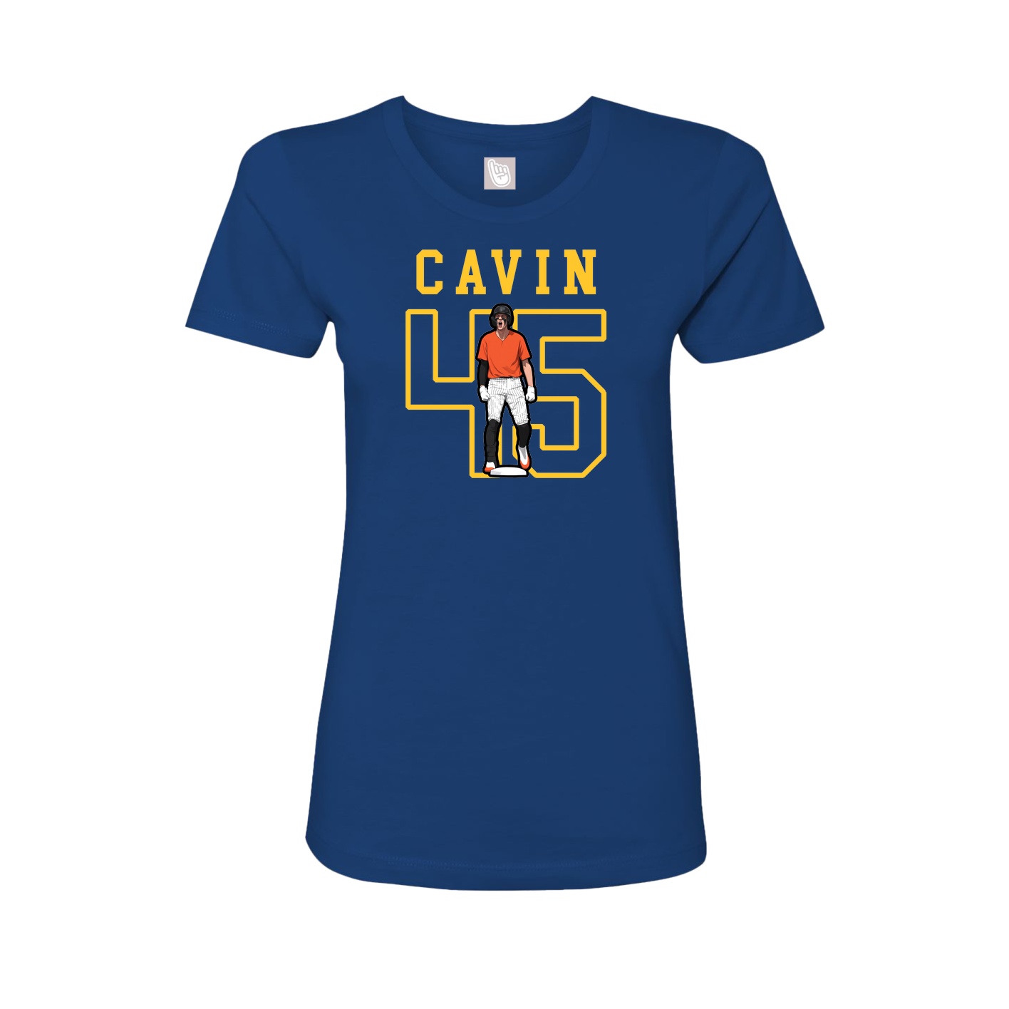 Fitted Women's Tee — Shirsey in Royal