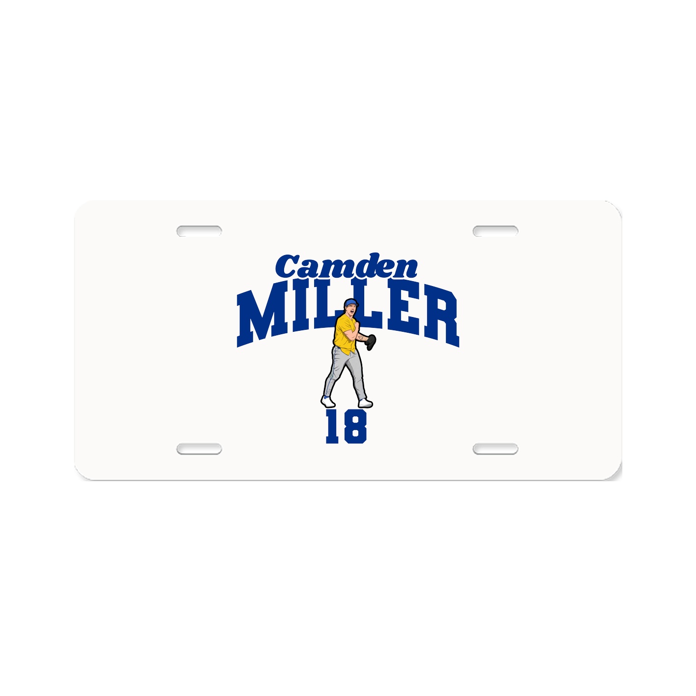 License Plate — Signature Arch in Classic
