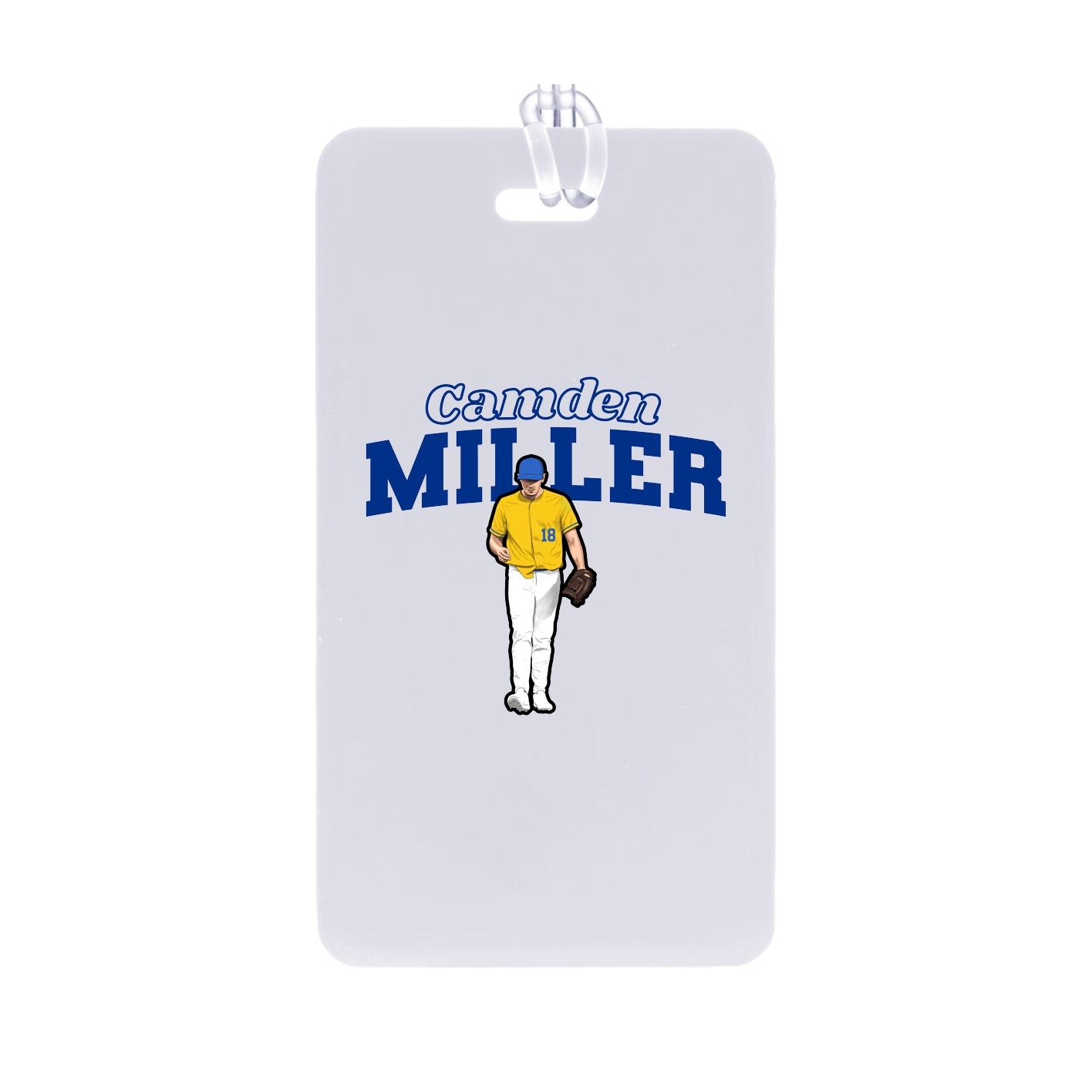 Bag Tag — Name Arch in Classic
