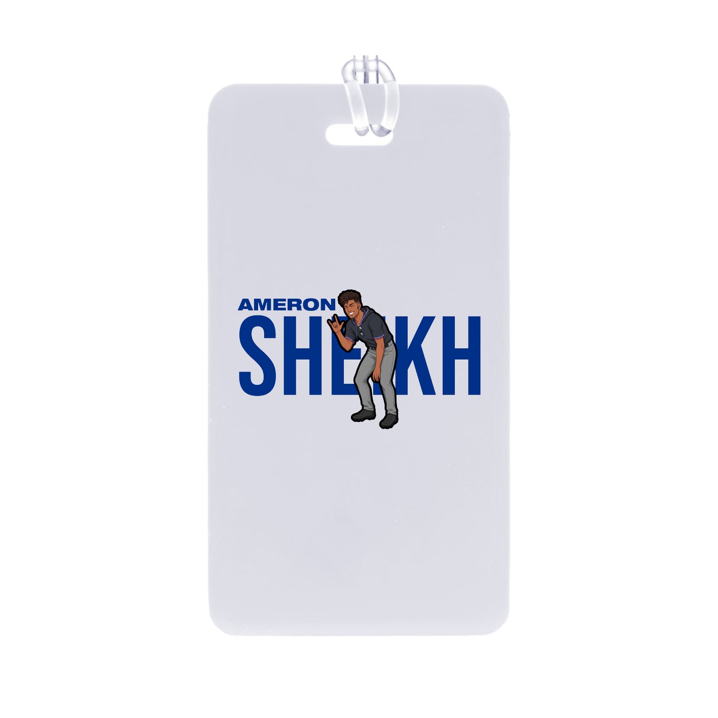 Bag Tag — Player Name in Classic