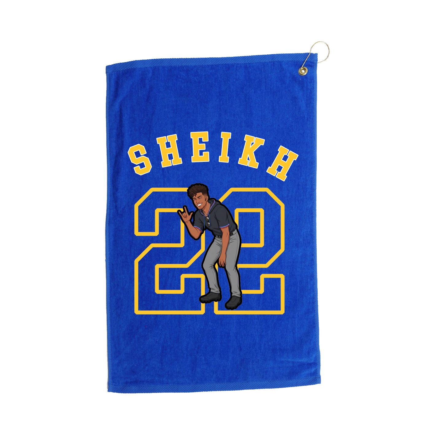 Golf Towel — Shirsey Arch in Royal