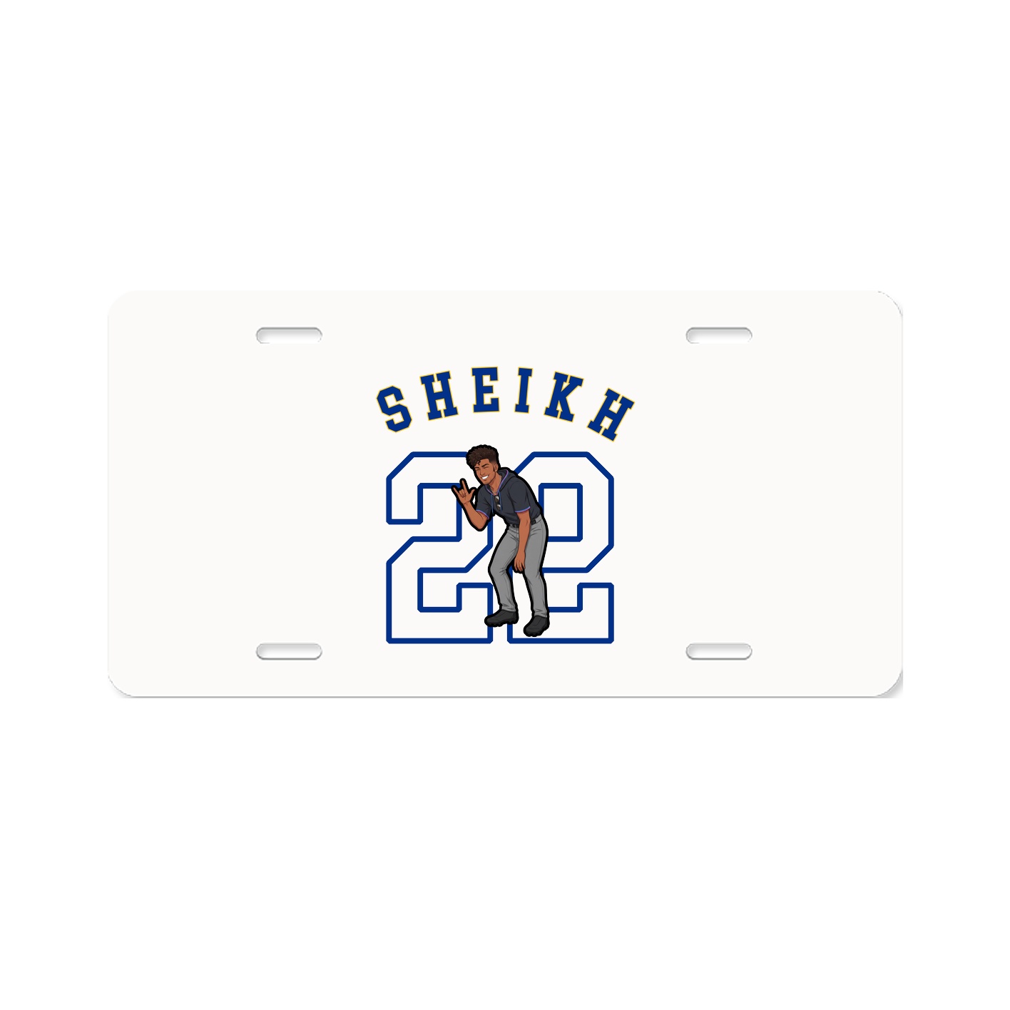 License Plate — Shirsey Arch in Classic