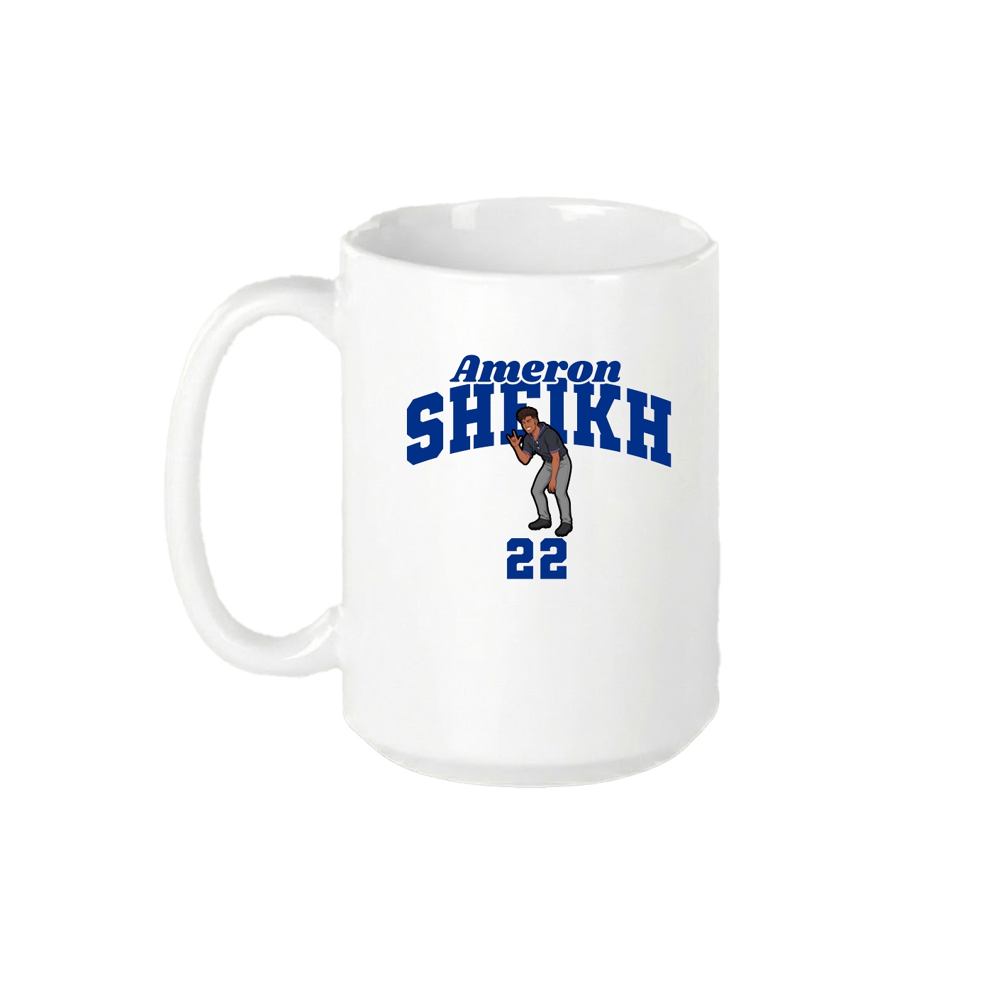 15oz Coffee Mug — Signature Arch in White