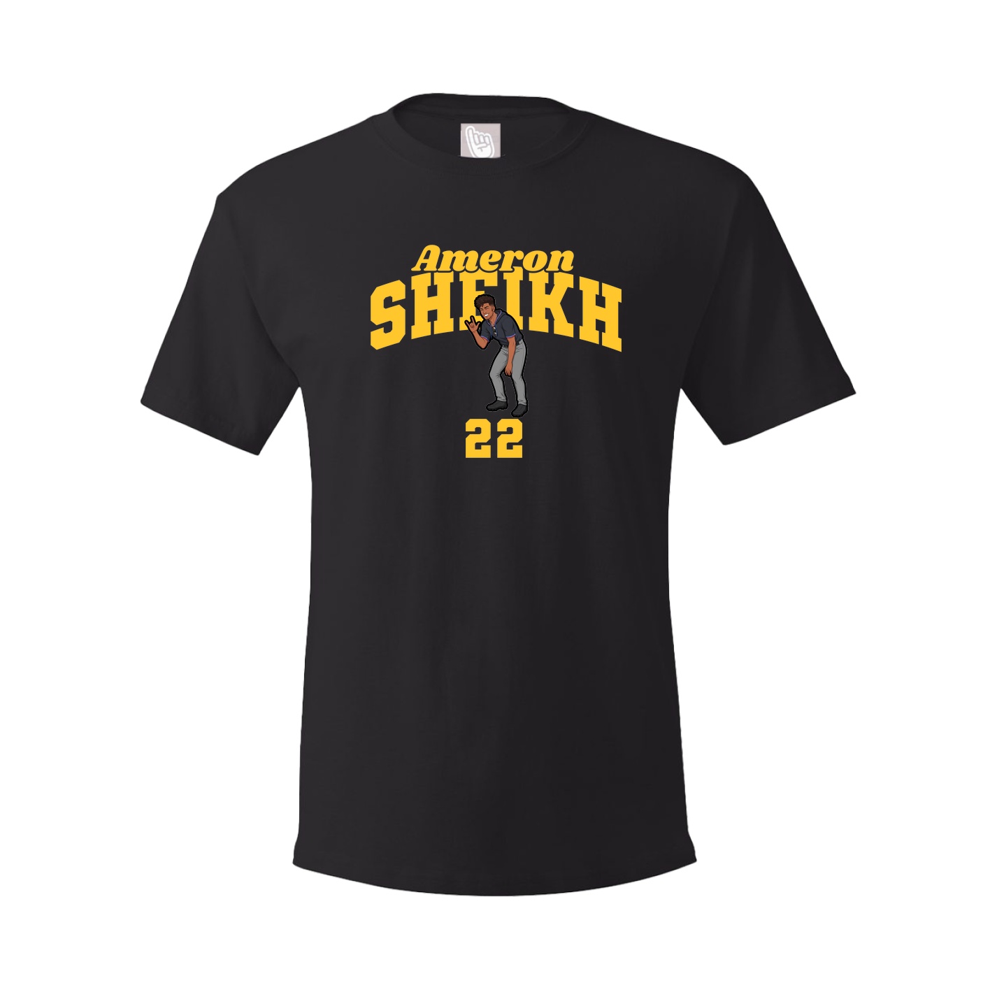 Tee — Signature Arch in Black