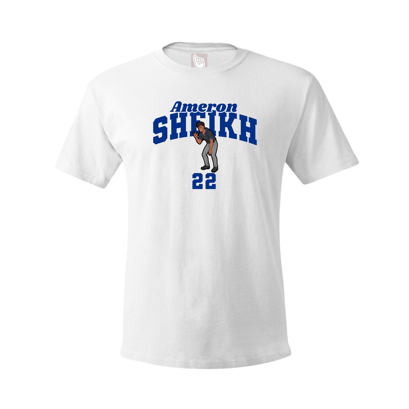 Youth Tee — Signature Arch in White