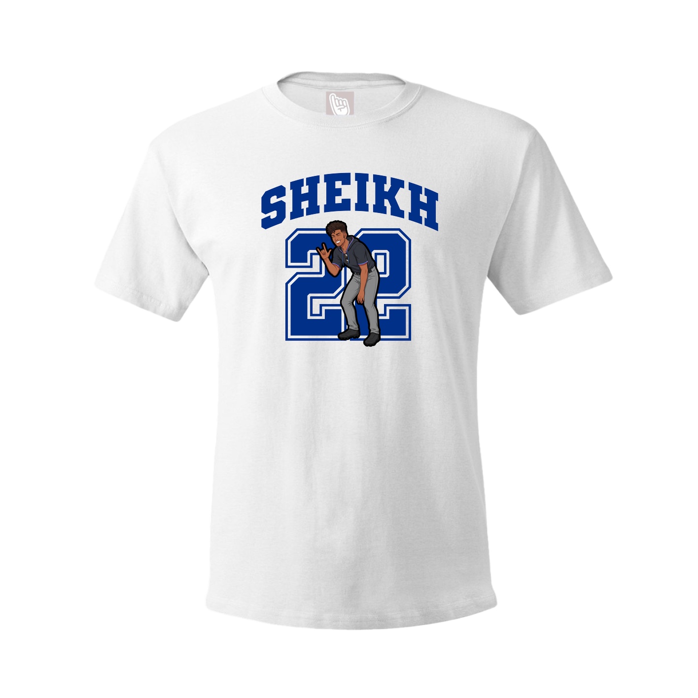 Tee — Number in White