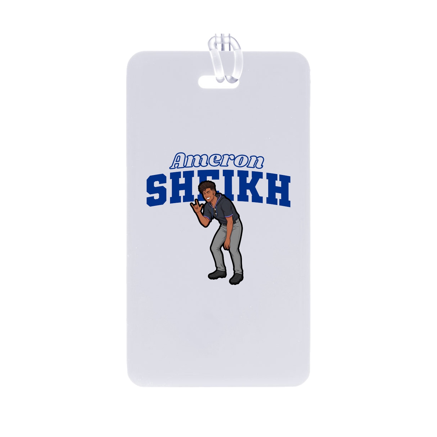 Bag Tag — Name Arch in Classic