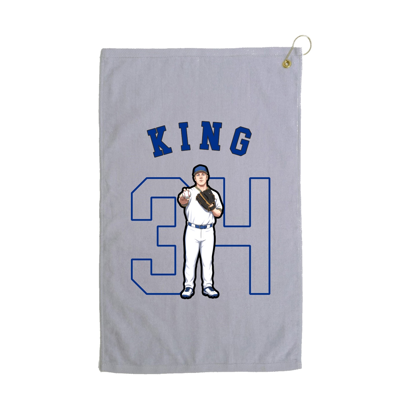 Golf Towel — Shirsey Arch in Grey