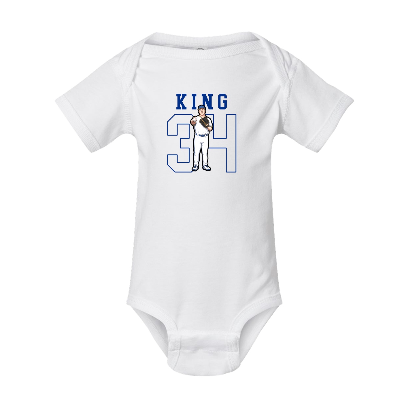 Baby Onesie — Shirsey in White