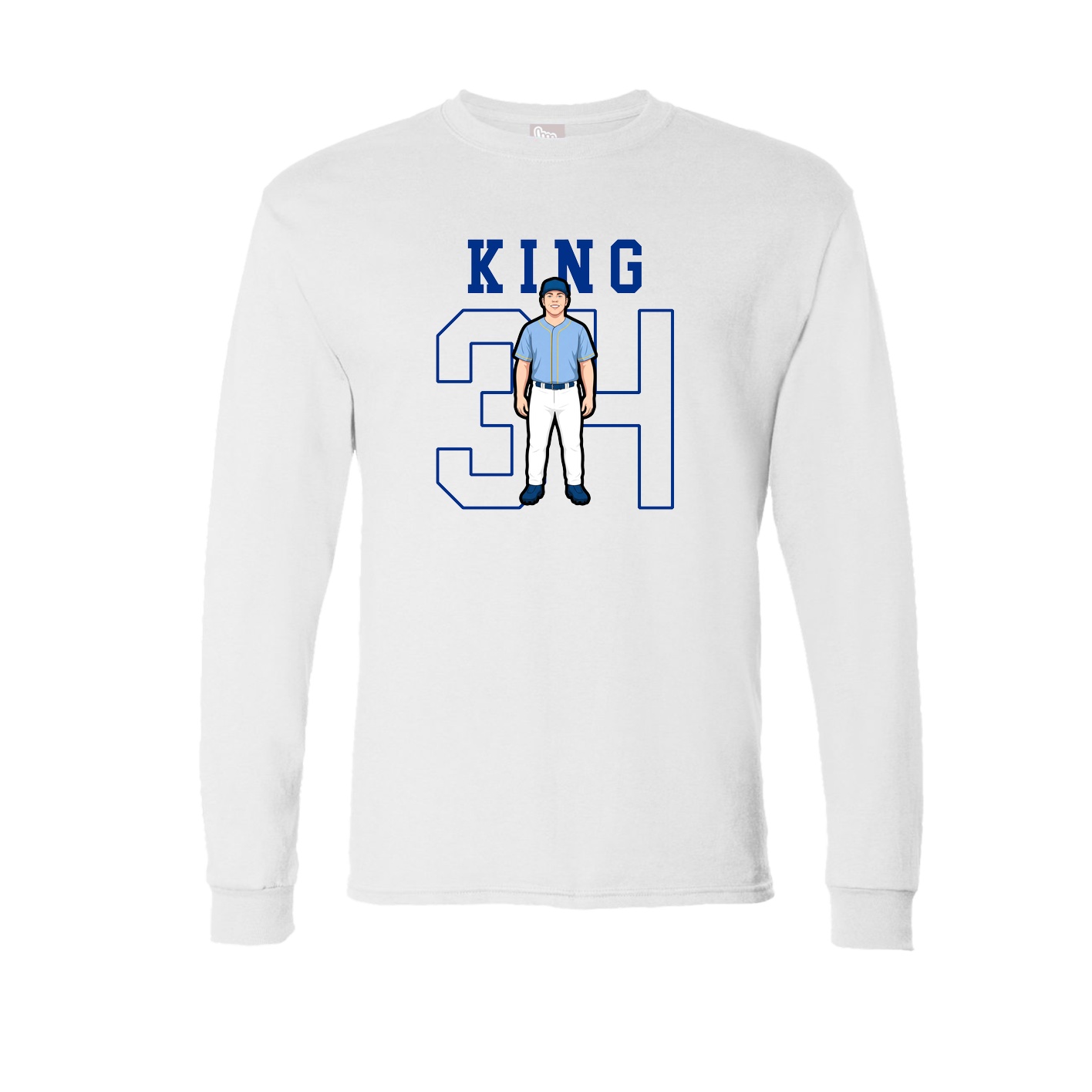 Long Sleeve Tee — Shirsey in White