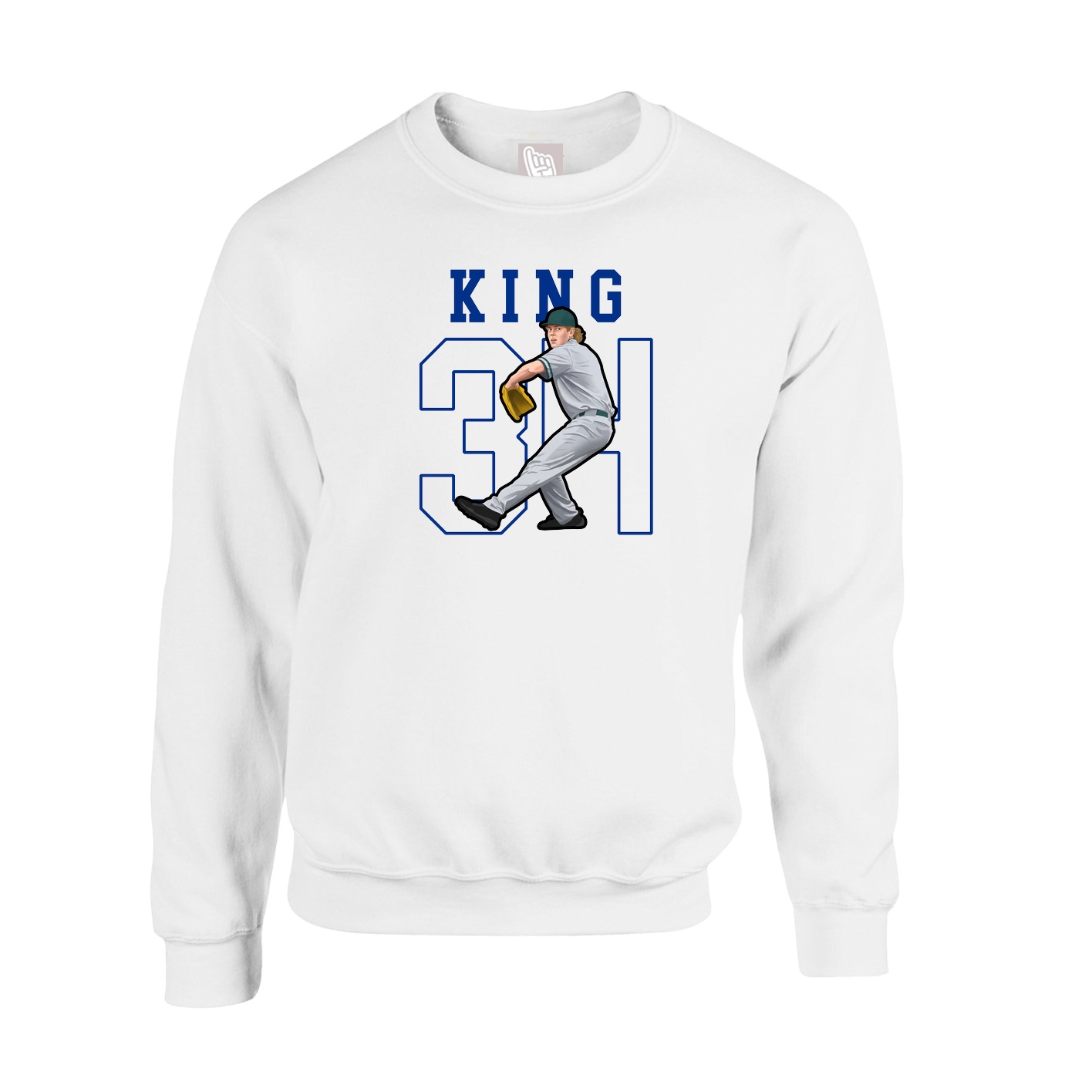 Fleece Crew — Shirsey in White