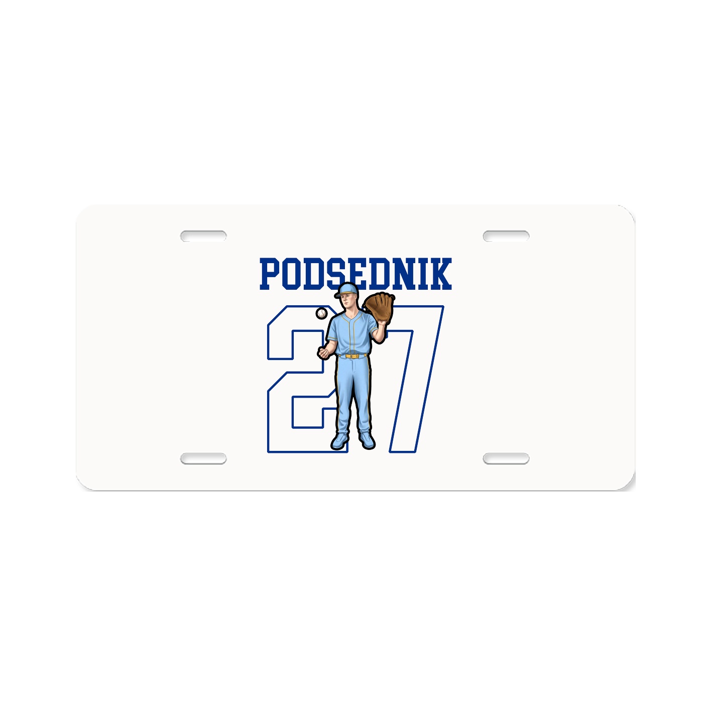 License Plate — Shirsey in Classic