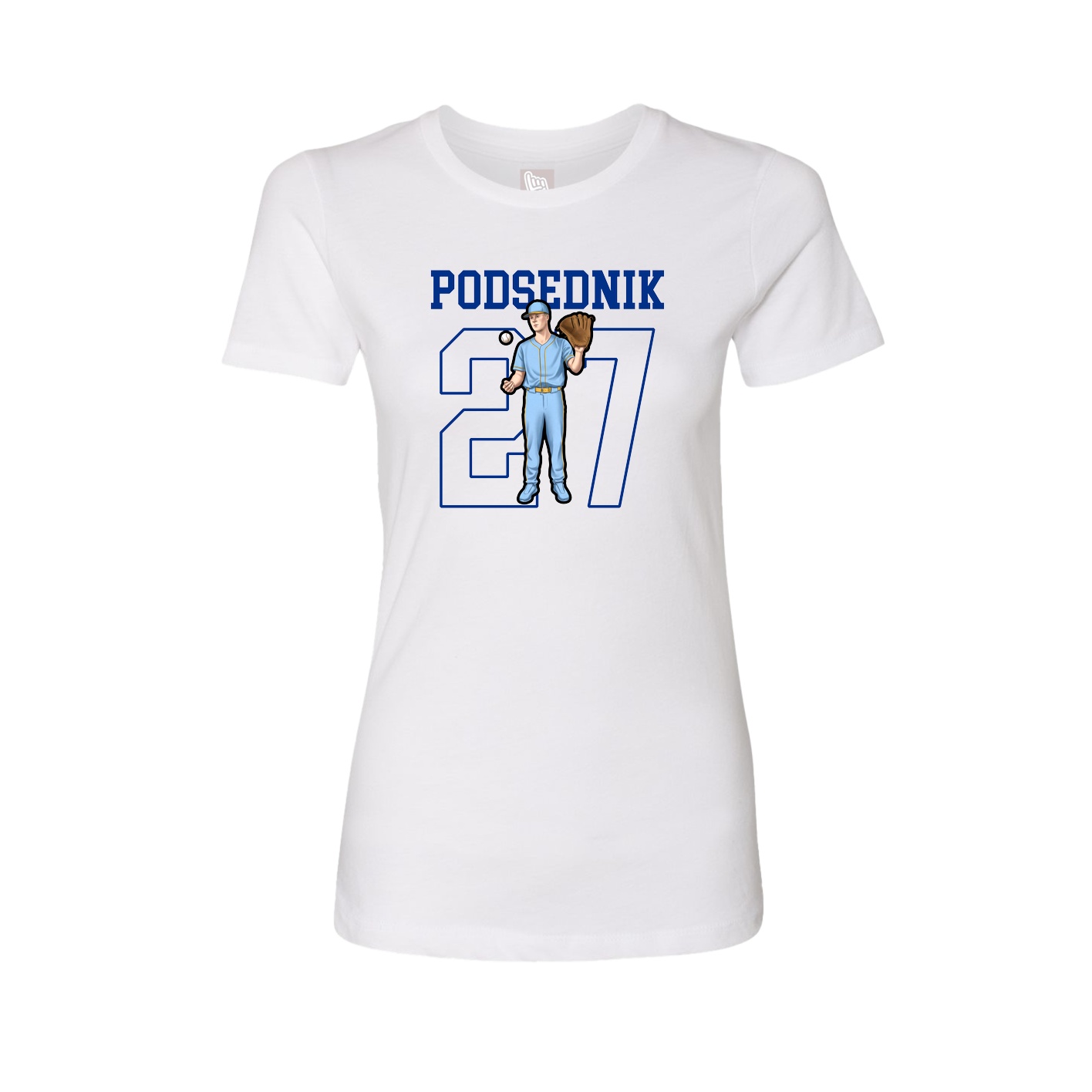 Fitted Women's Tee — Shirsey in White