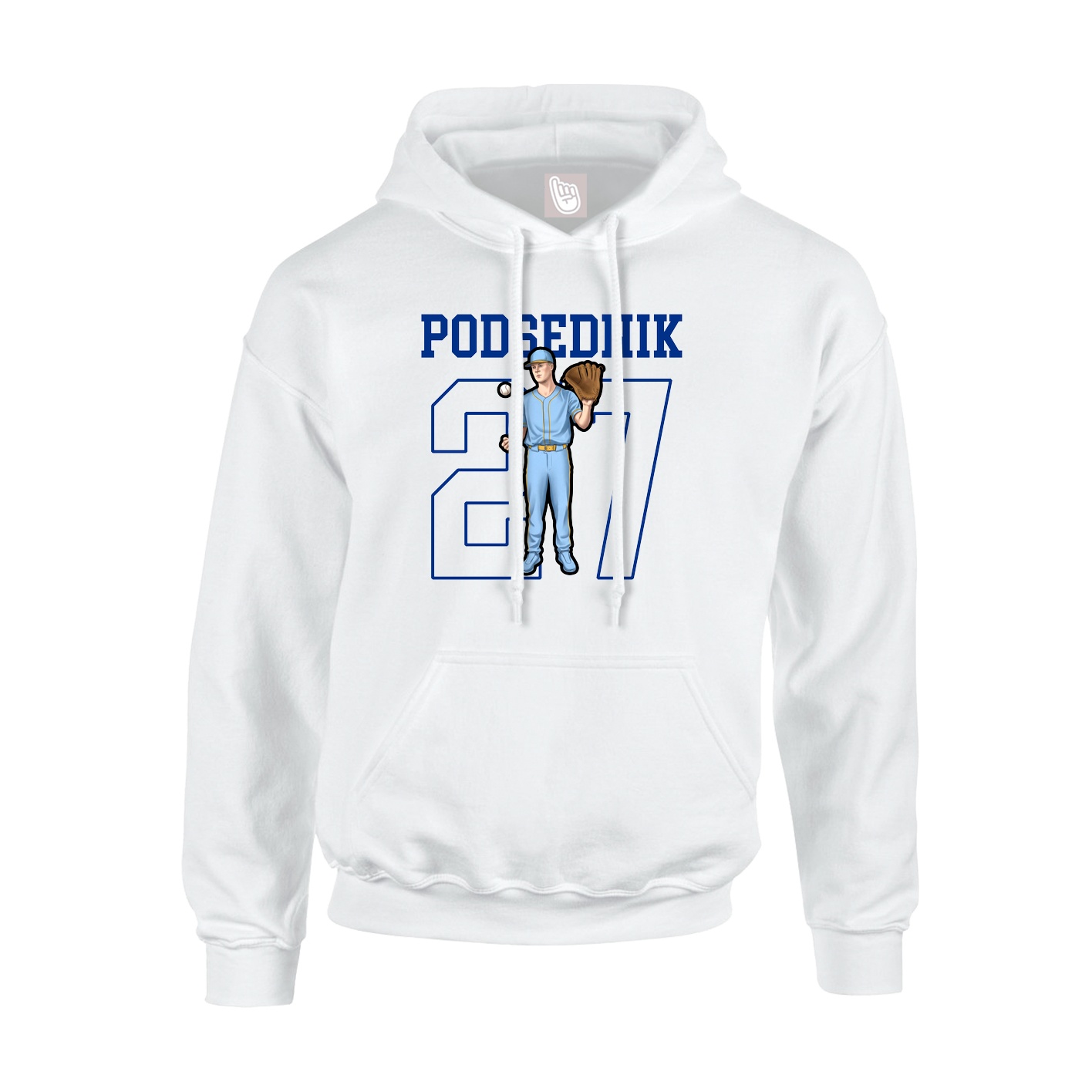 Youth Hoodie — Shirsey in White