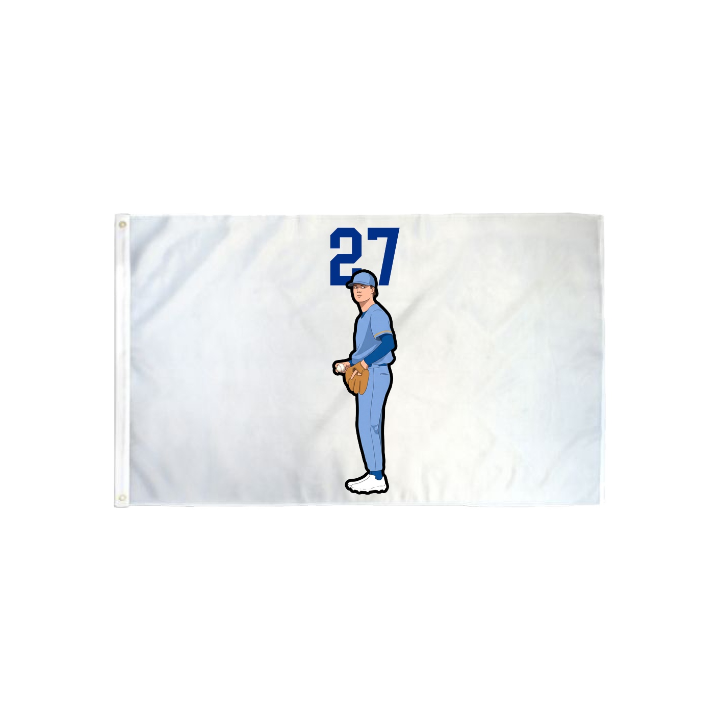 3x5 Flag — Number Top in Classic