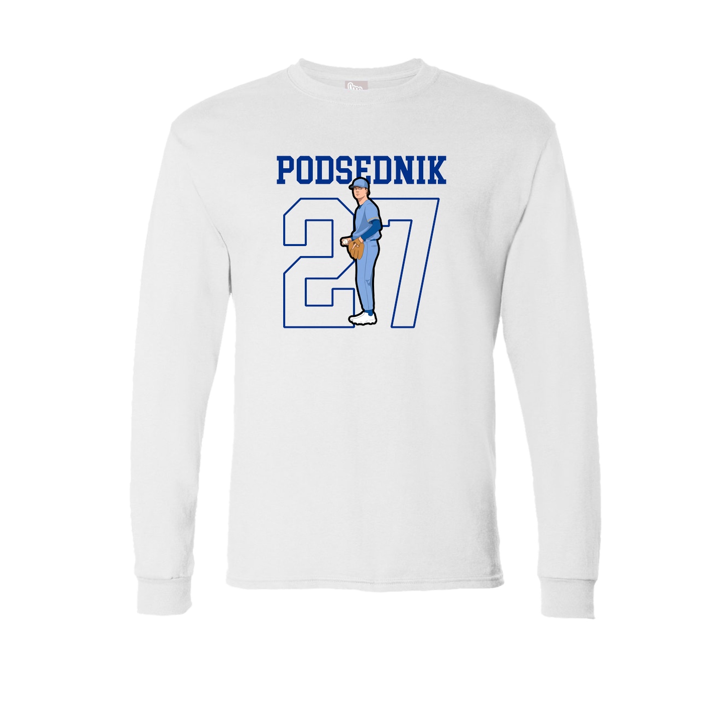 Long Sleeve Tee — Shirsey in White