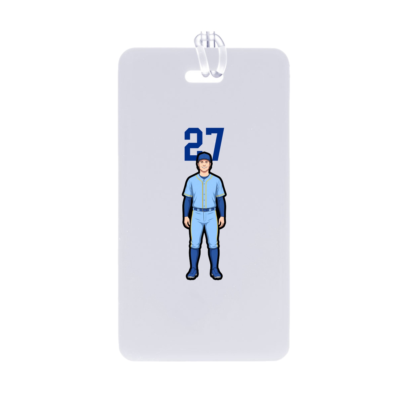 Bag Tag — Number Top in Classic