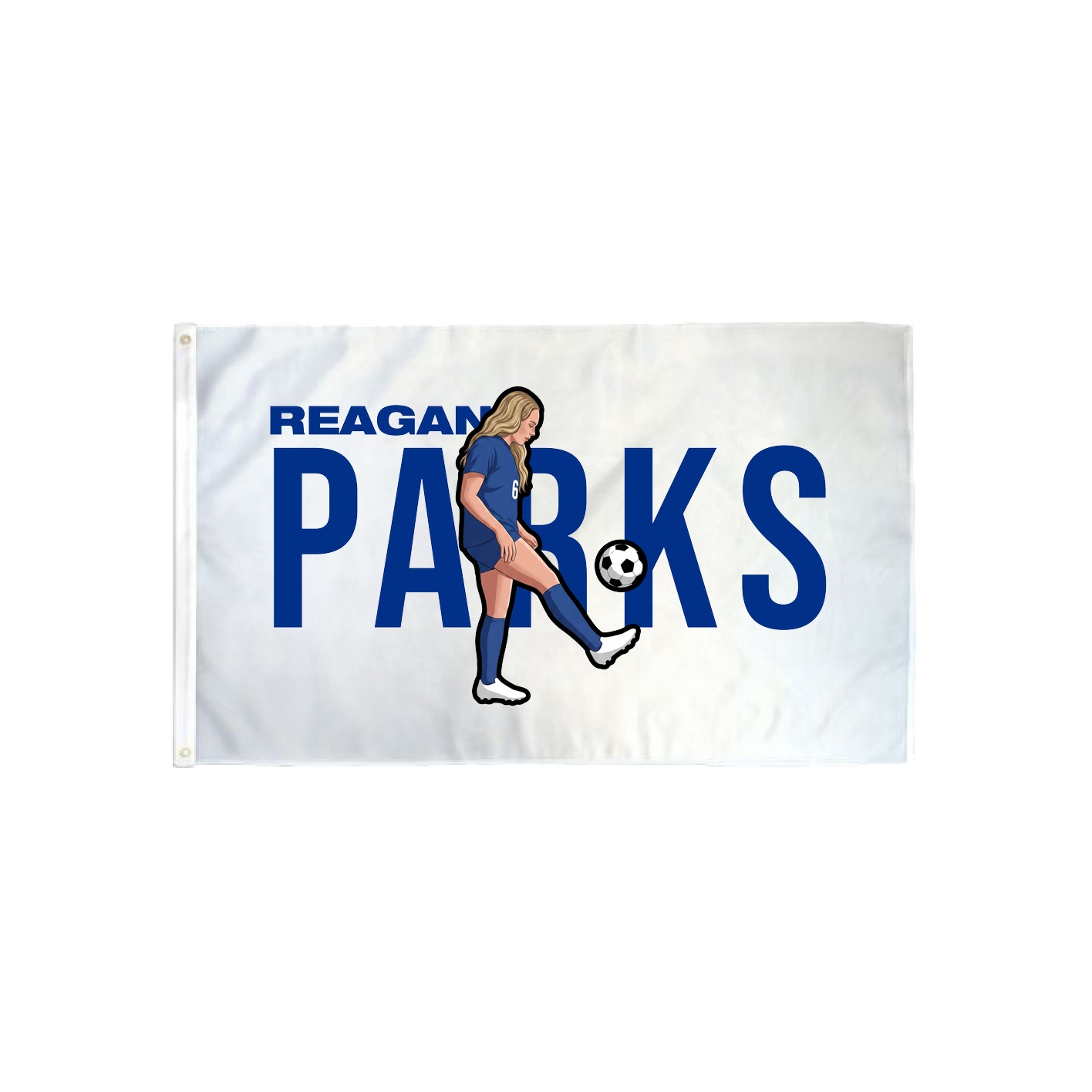 3x5 Flag — Player Name in Classic