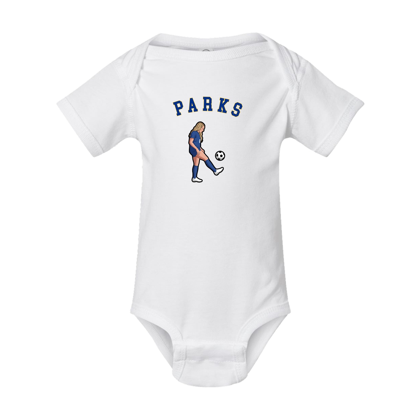 Baby Onesie — Shirsey Arch in White