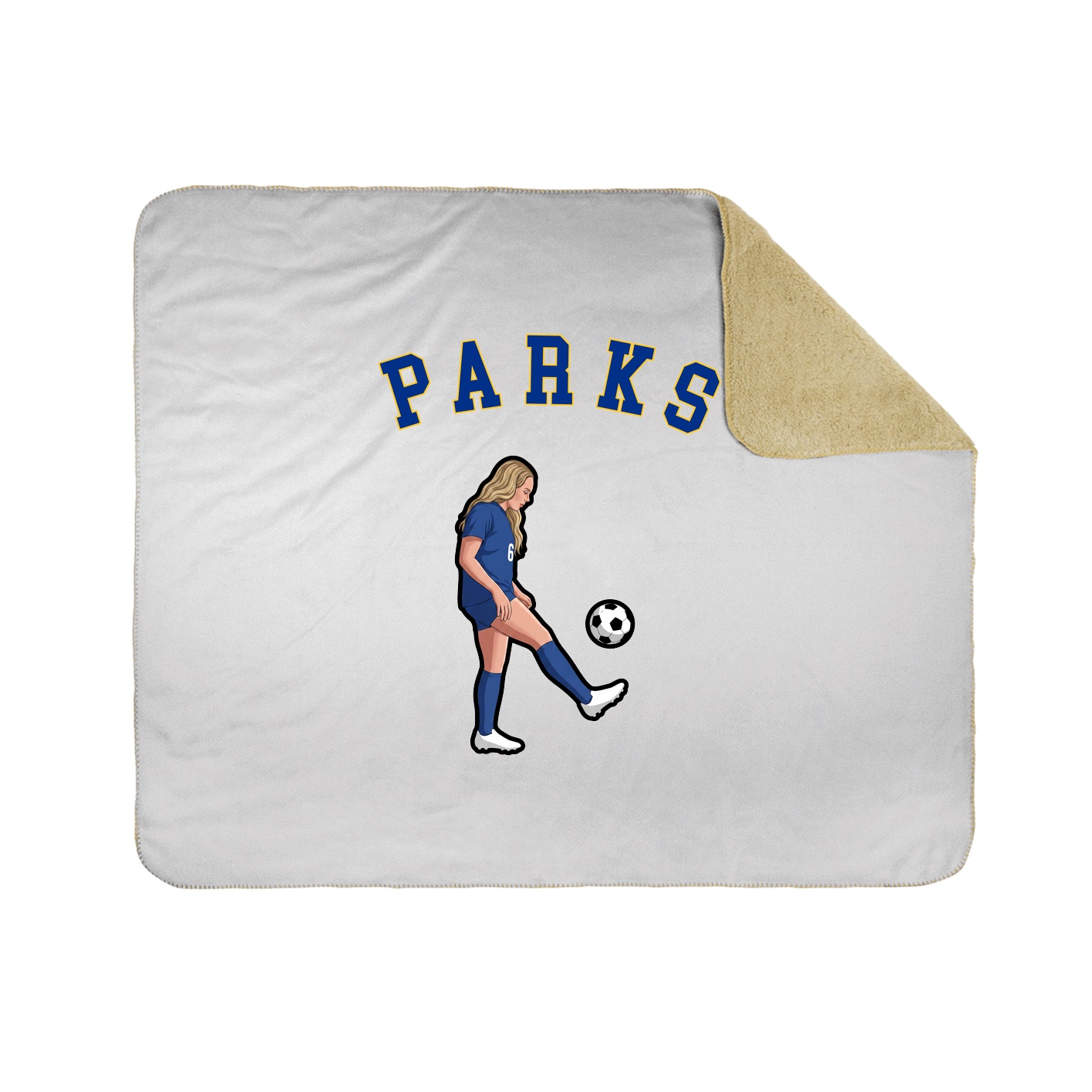 Throw Blanket — Shirsey Arch in White