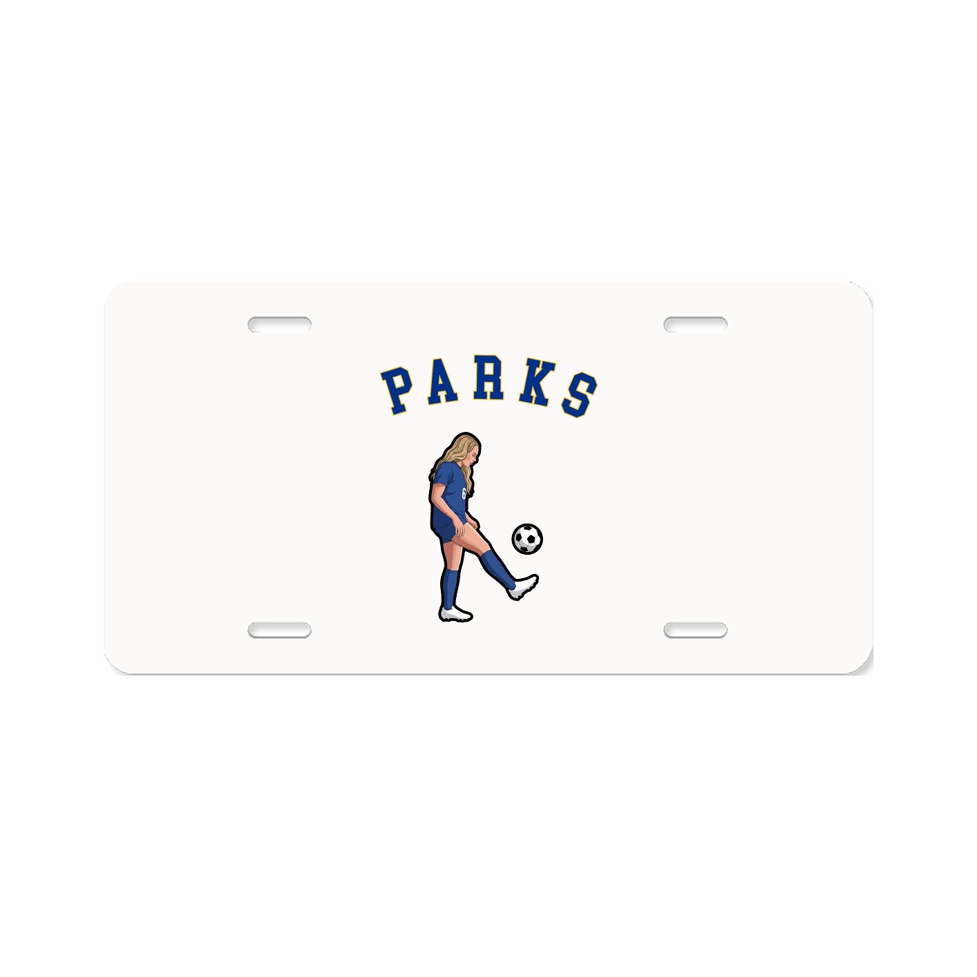 License Plate — Shirsey Arch in Classic