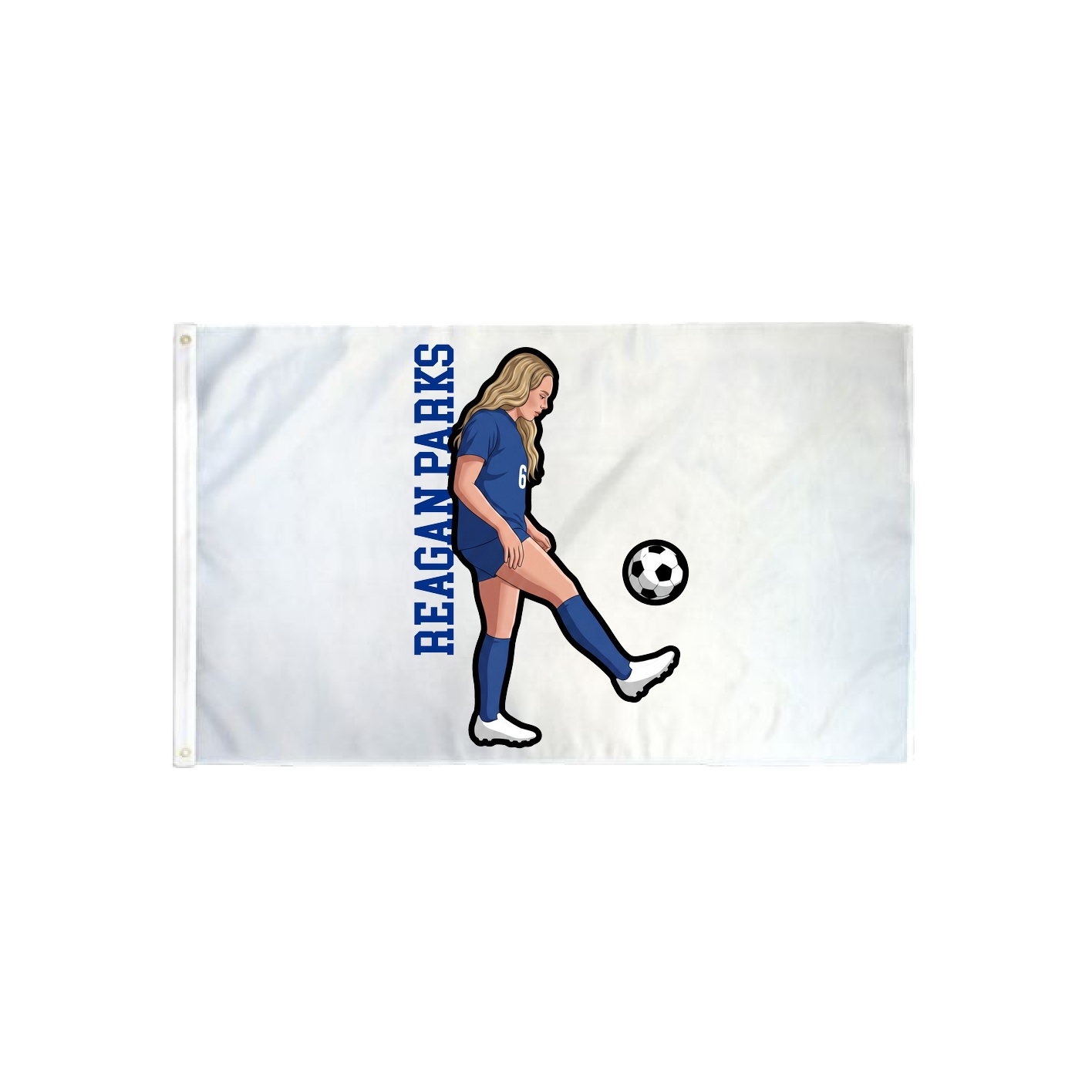 3x5 Flag — Name Vertical in Classic